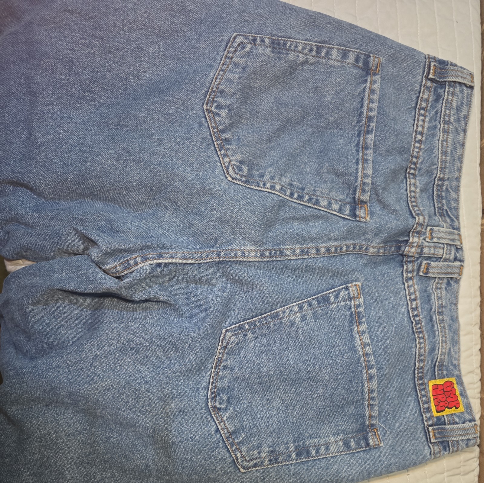 Vintage Y2K Empire Baggy Skate Embroidered Logo Pants Size 34×30