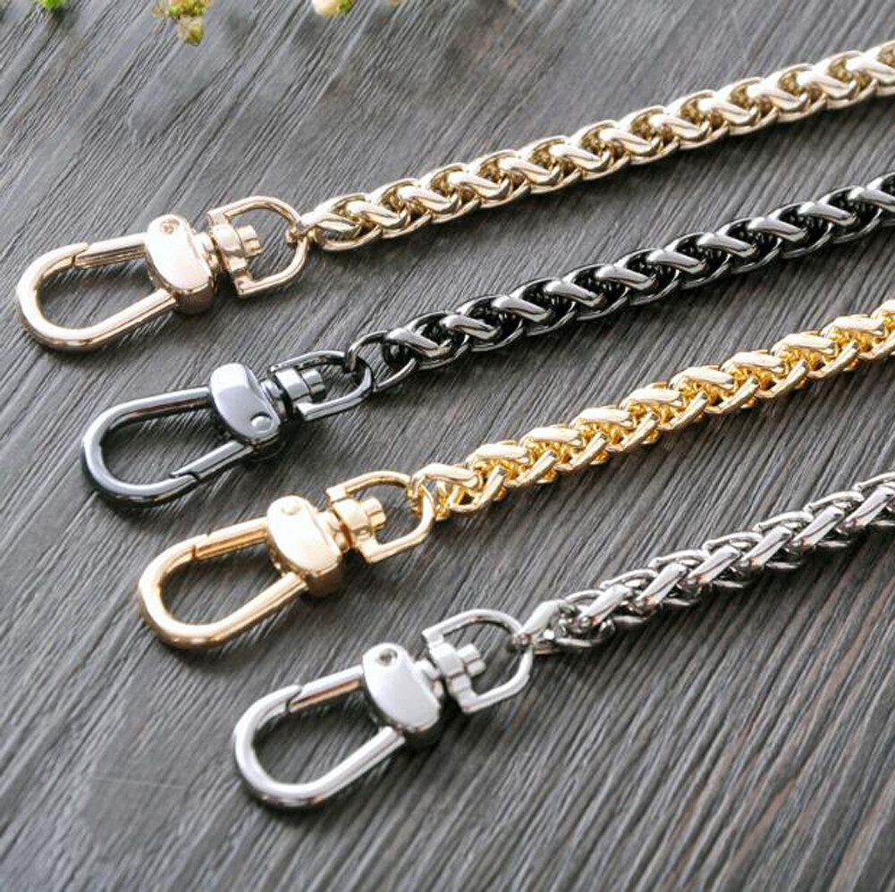 Replacement Purse Metal Chain Strap Handle Shoulder Crossbody Handbag Bag #