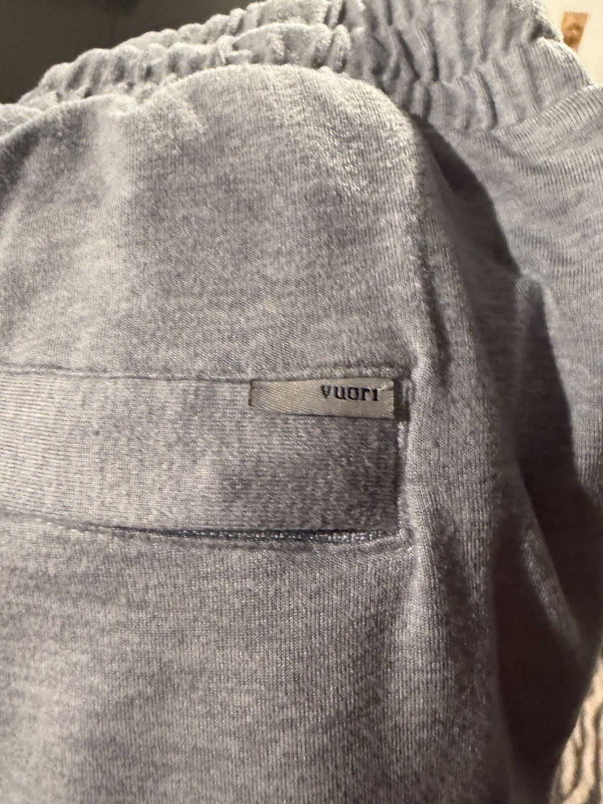 Vuori Men’s Ponto Performance Stretch Jogger Sweatpants XL, Heather Gray, V418