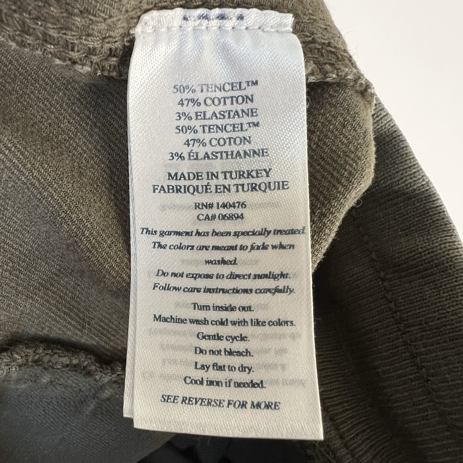 Faherty Traveler Womens Pull-On Drawstring Cargo Pants Dark Olive XS Outdoor