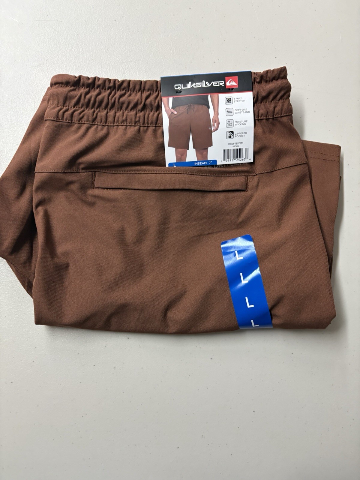 Quiksilver Men’s Comfort Stretch Dry Flight Active Shorts