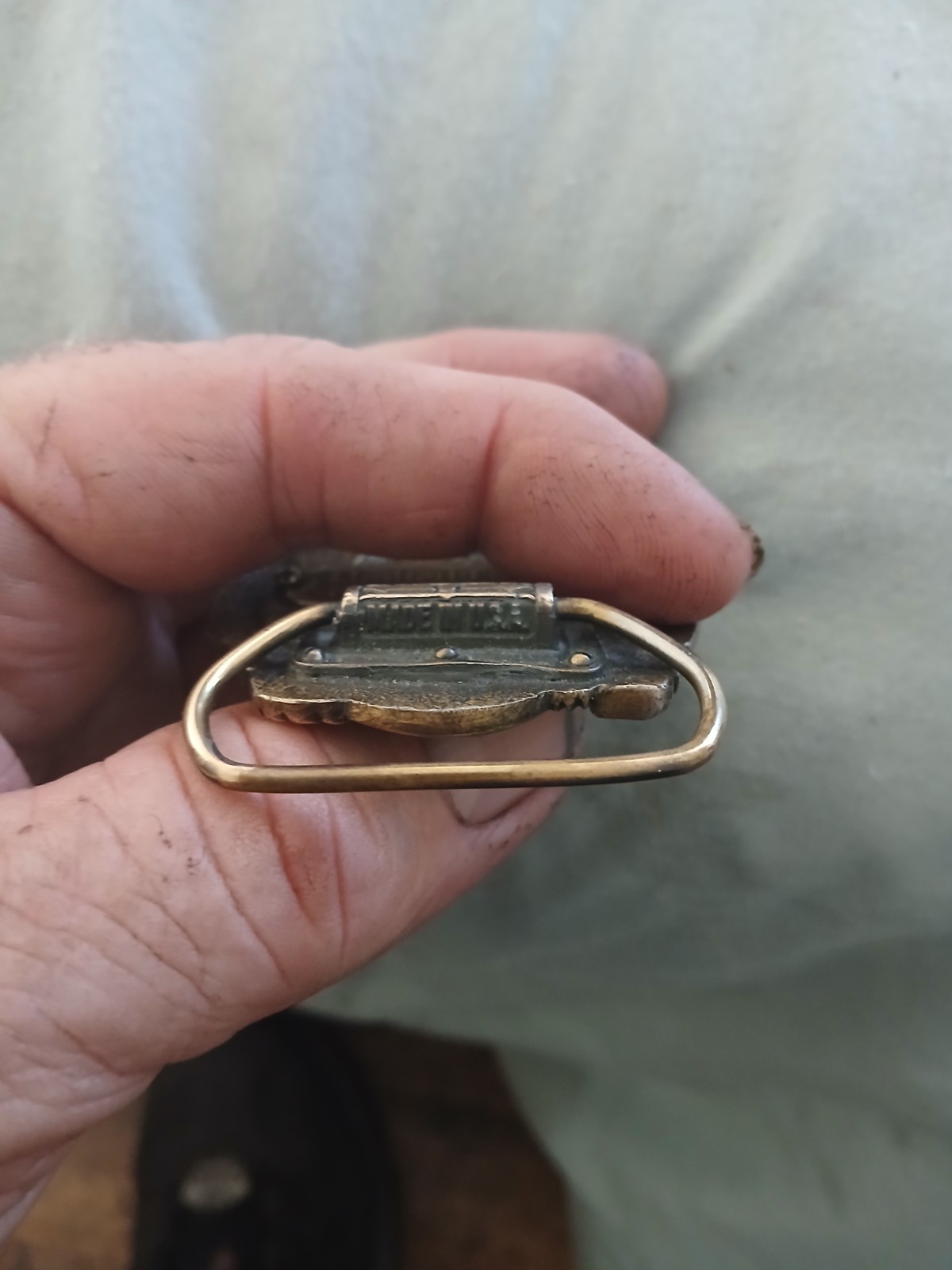 1787-1987 Vintage Belt Buckle. 200th Anniversary Edition 5oz’s Solid Bronze