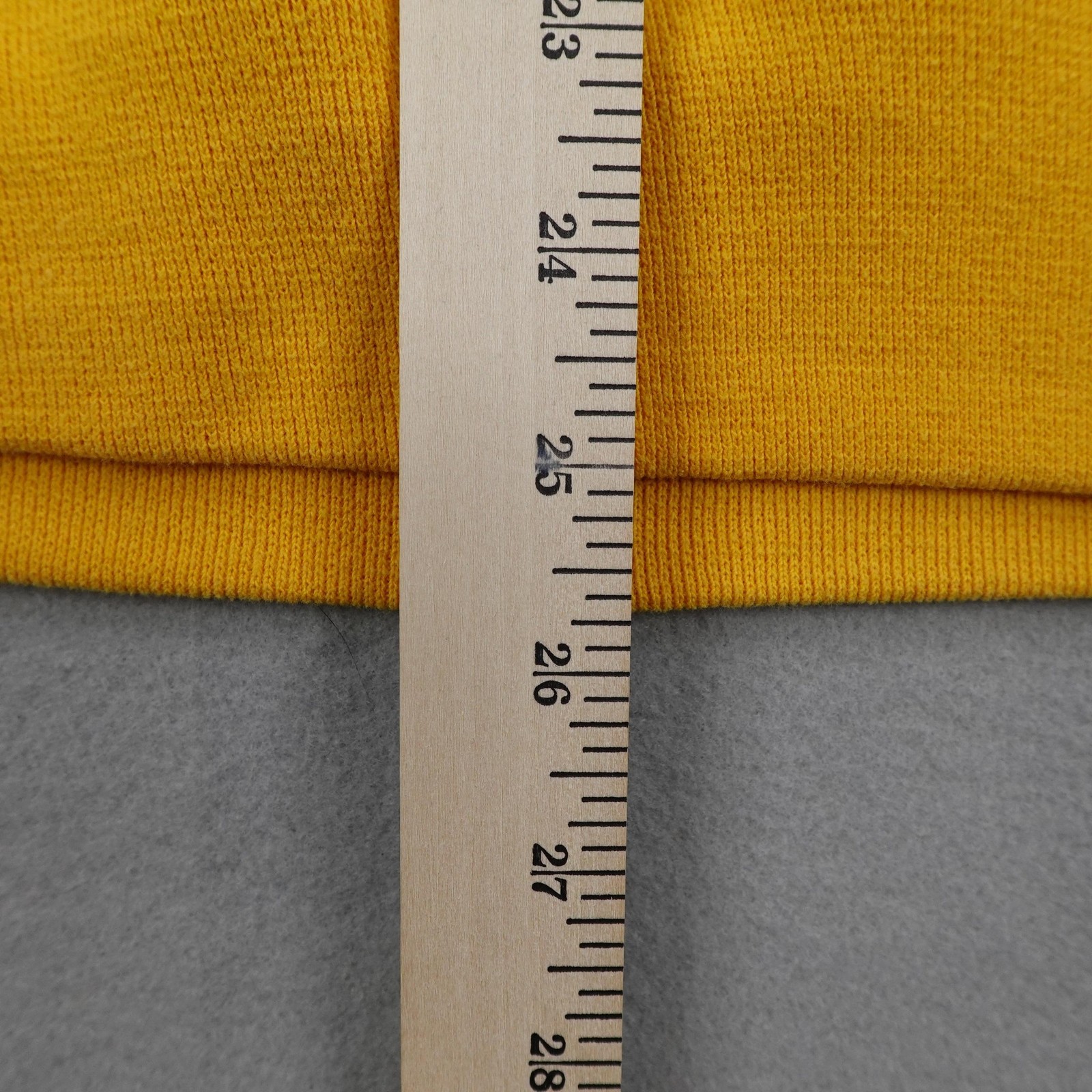 Vintage Russell Athletic Sweatshirt Mens Large Yellow Crewneck Pullover USA 90s