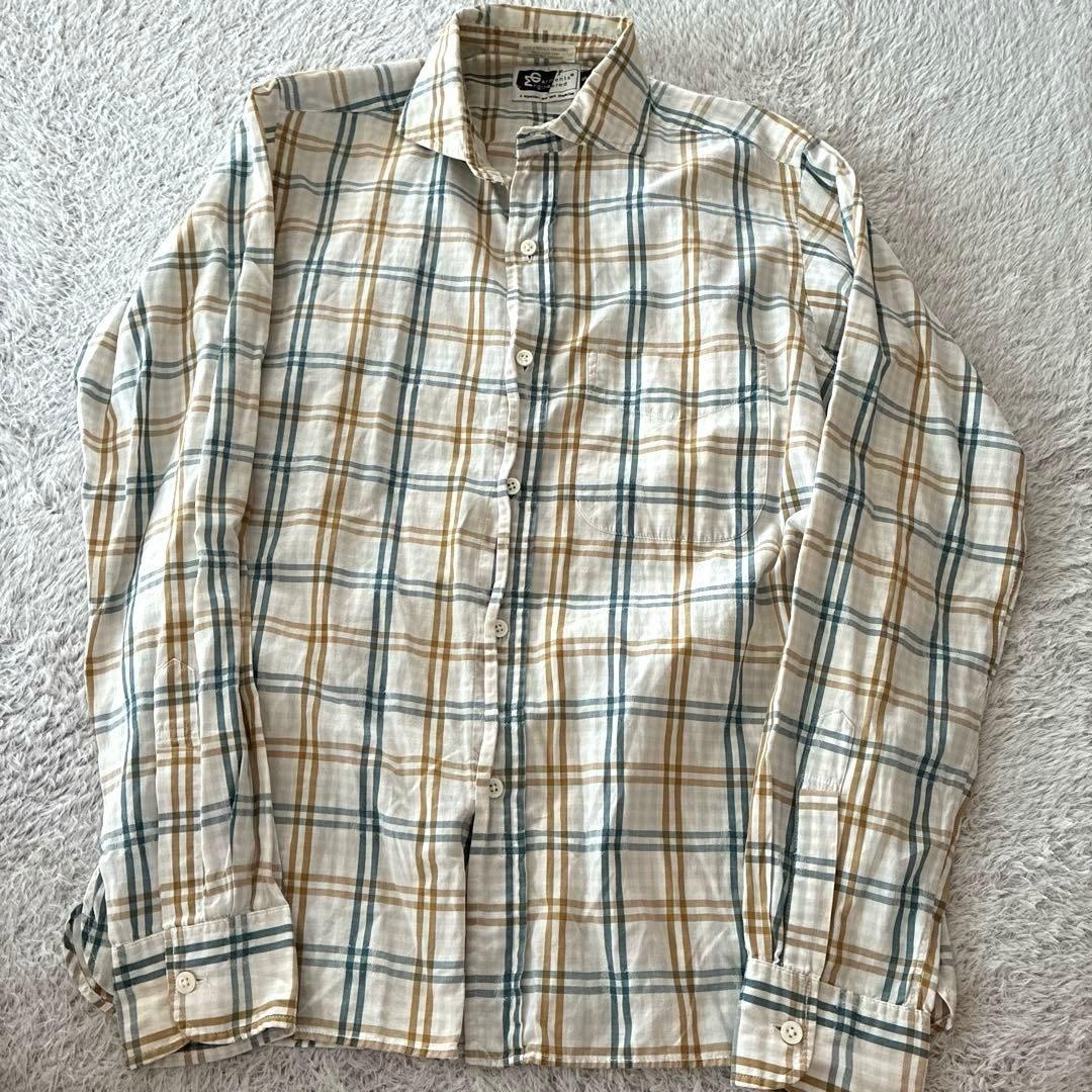 Engineered Garments Cut Jacquard Check Shirt S USA Nepenthes Made in NY F/S