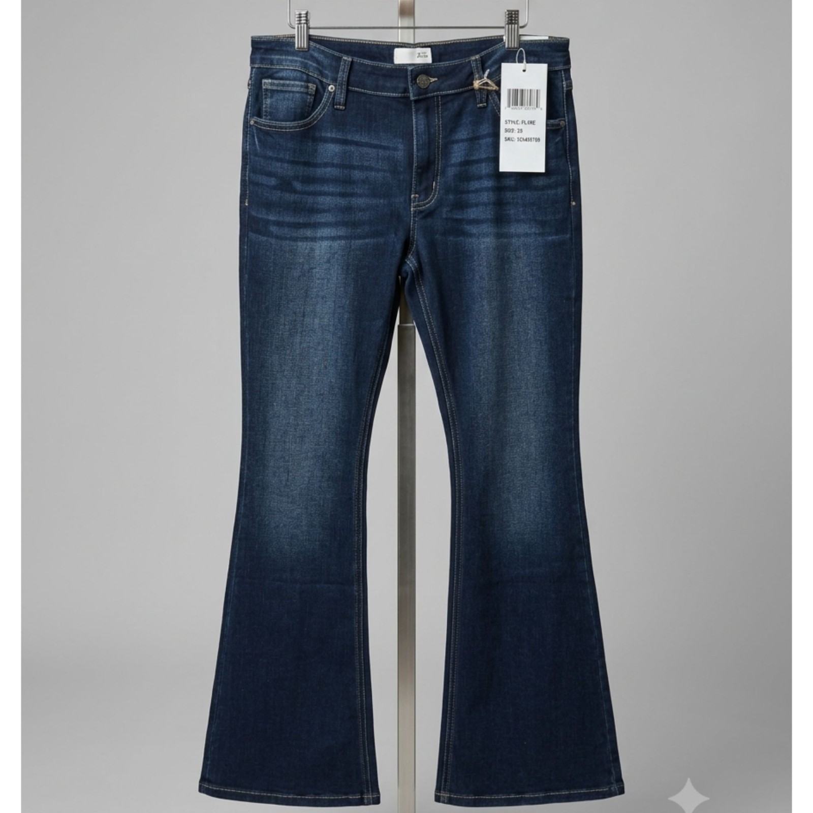 KanCan Celeste Flare Denim Jeans – Dark Wash Size 13/30