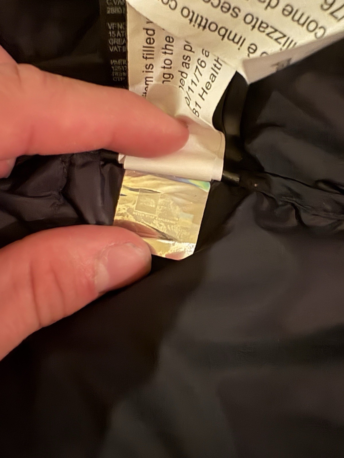 The North Face 1996 Retro Nuptse 700 Fill Down Puffer Jacket Black Men’s Medium