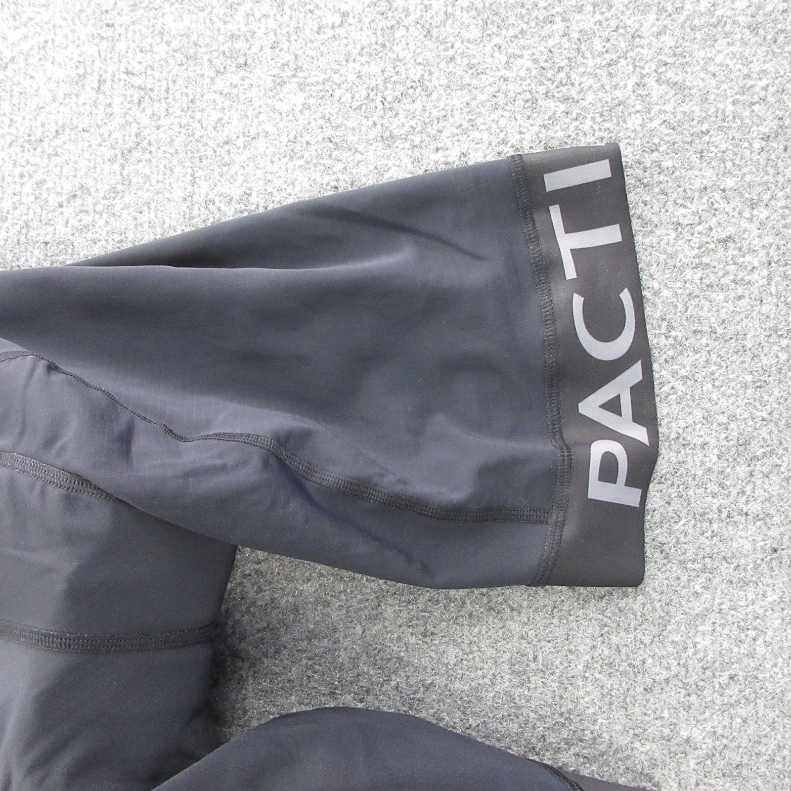 Pactimo Bib Shorts Mens Large Black Cycling Mesh Padded 10 Inseam Biker Road