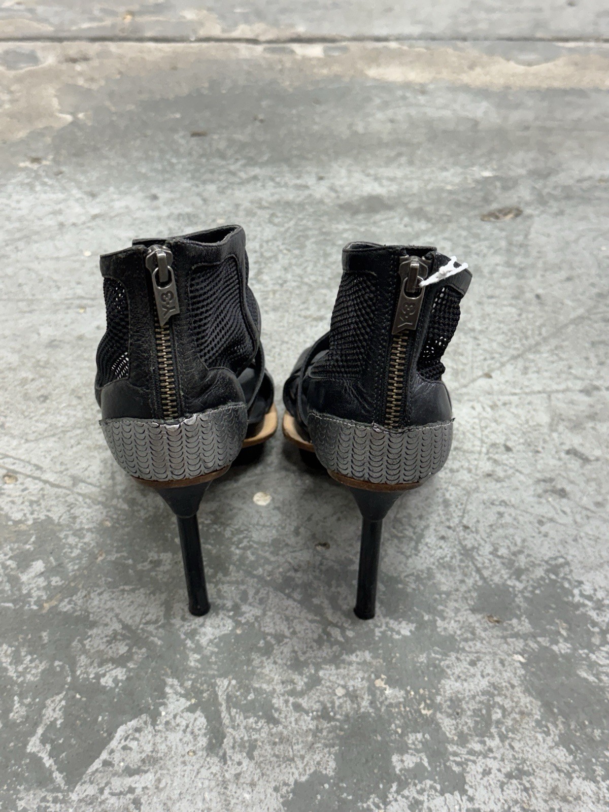 adidas Y3 Real Leather Heels Size 38