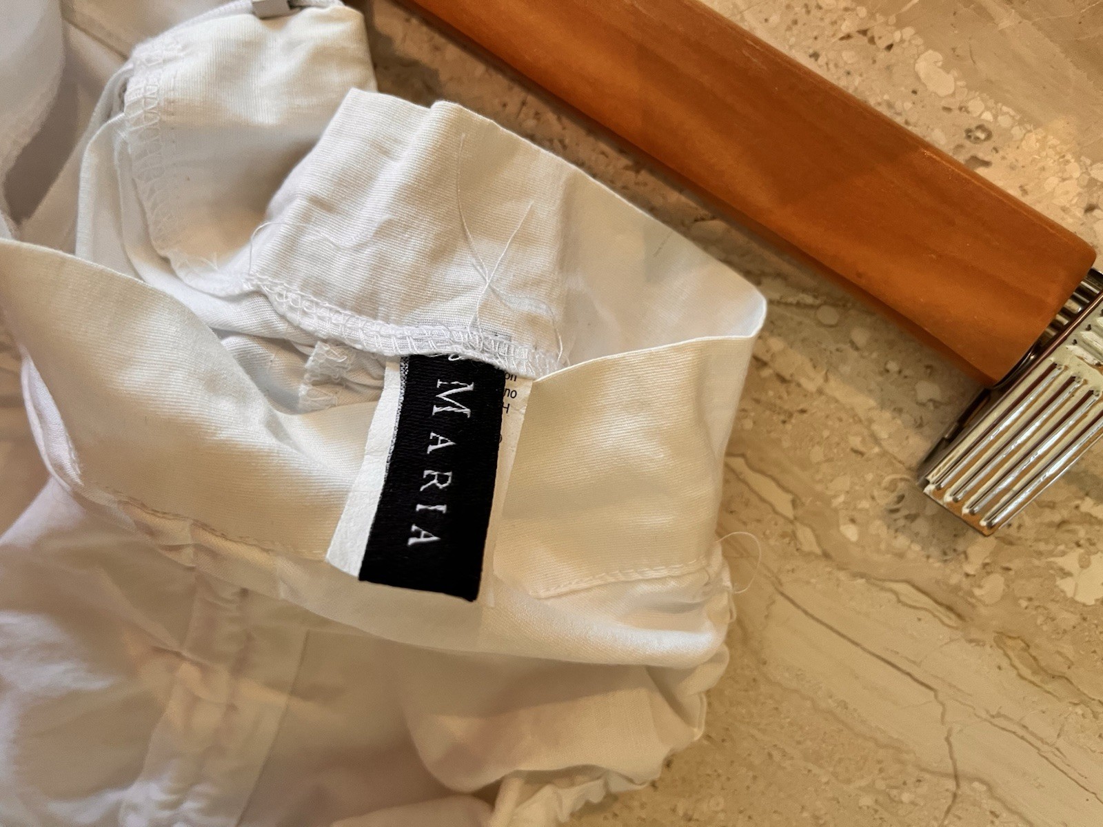 Parachute White Skirt Large With Toggles (Maria)