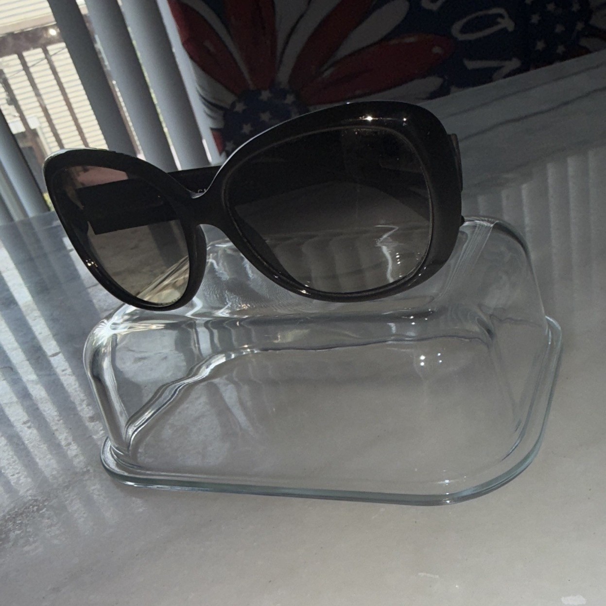 Gucci GG 3490/S Women’s Oversized Cat Eye Sunglasses Black Gray Gradient UV400