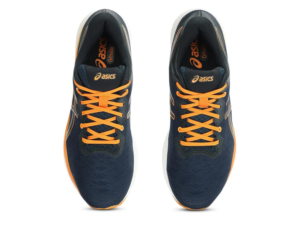 ASICS EZERIDE Men’s Size 8 Running Shoes Sneakers Blue/Yellow NEW