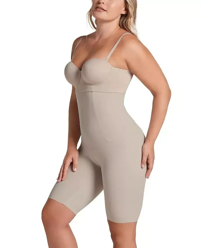 LEONISA Shapewear Extra High Waisted Shaper Short 012940 NWT