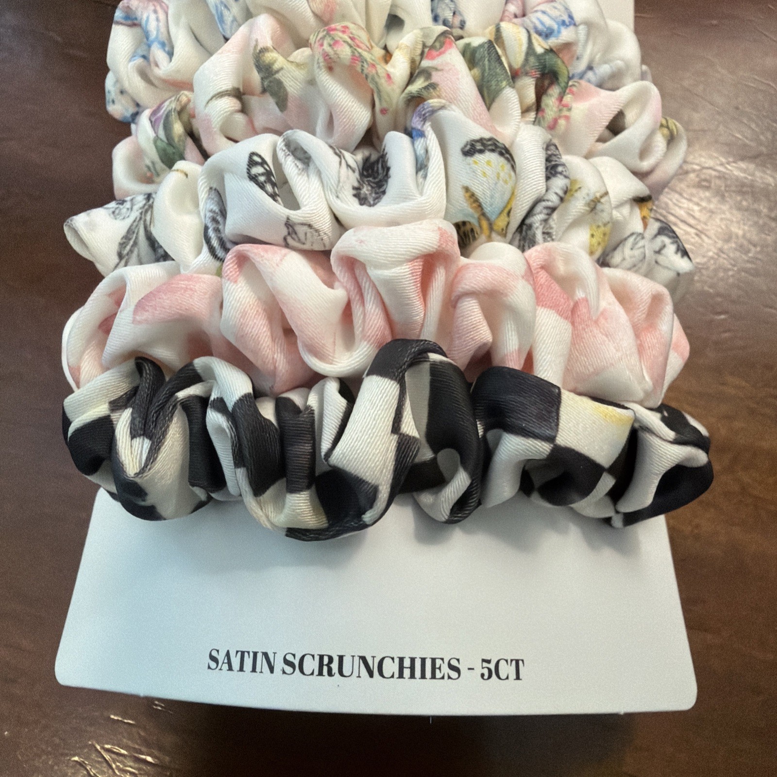 Goody x MacKenzie Childs Satin Scrunchies 5 Pack