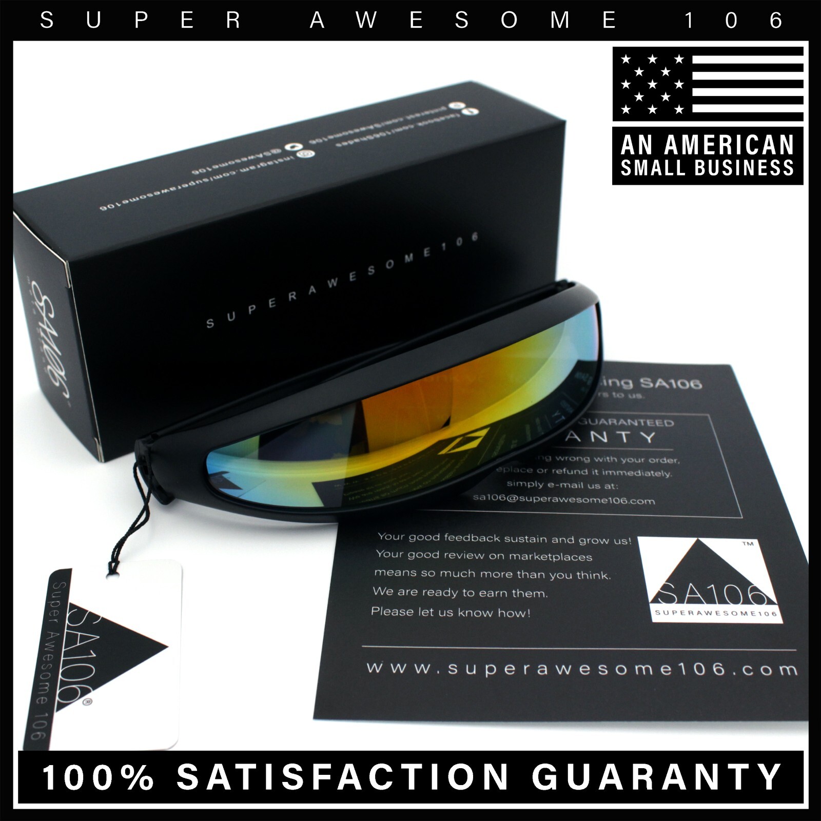 Color Mirror Lens Monolens Cyclops Robotic Futuristic Narrow Punk Sunglasses