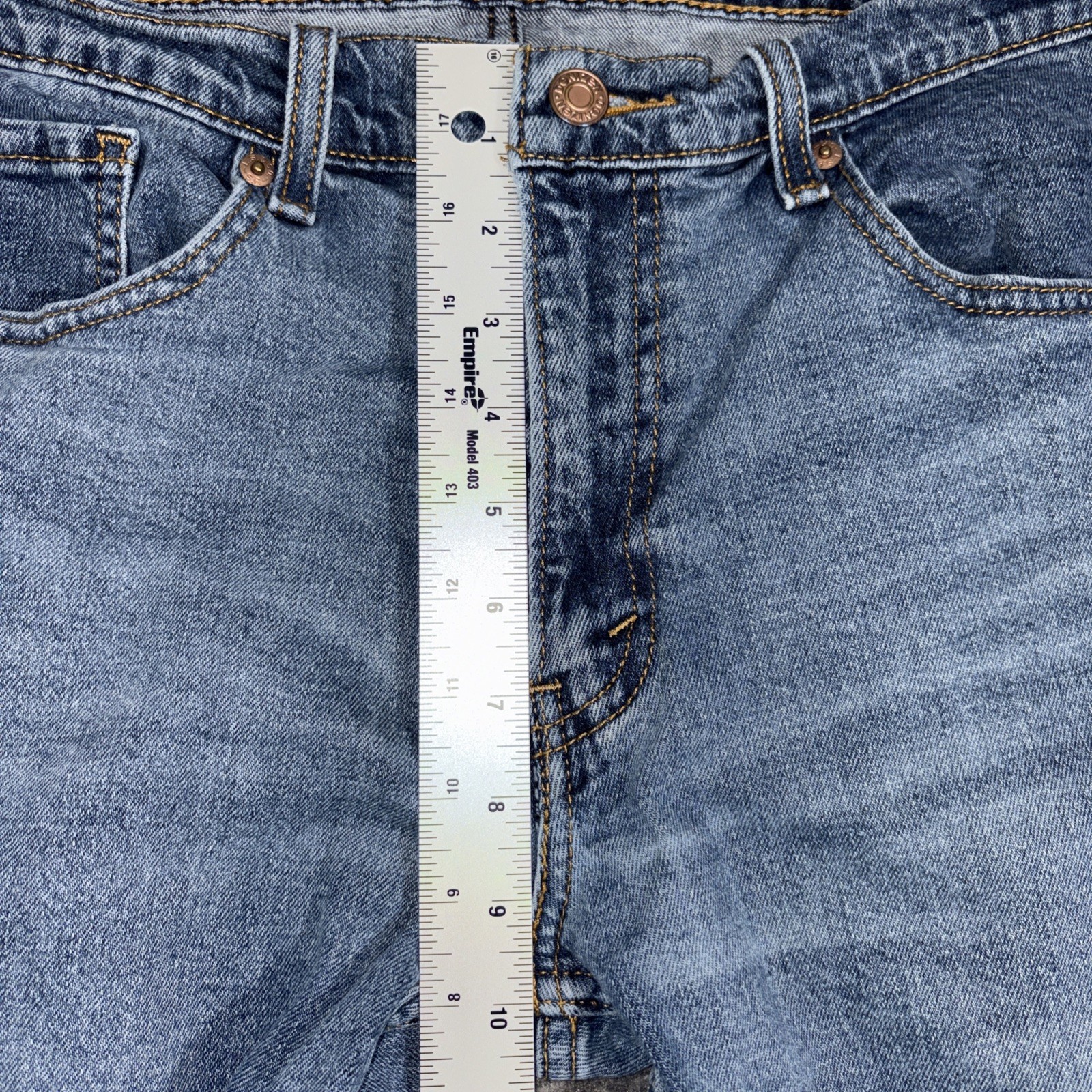 Levi’s Denizen Jeans Men’s Blue 285 Relaxed Fit Straight Leg 32×31 Tag Removed