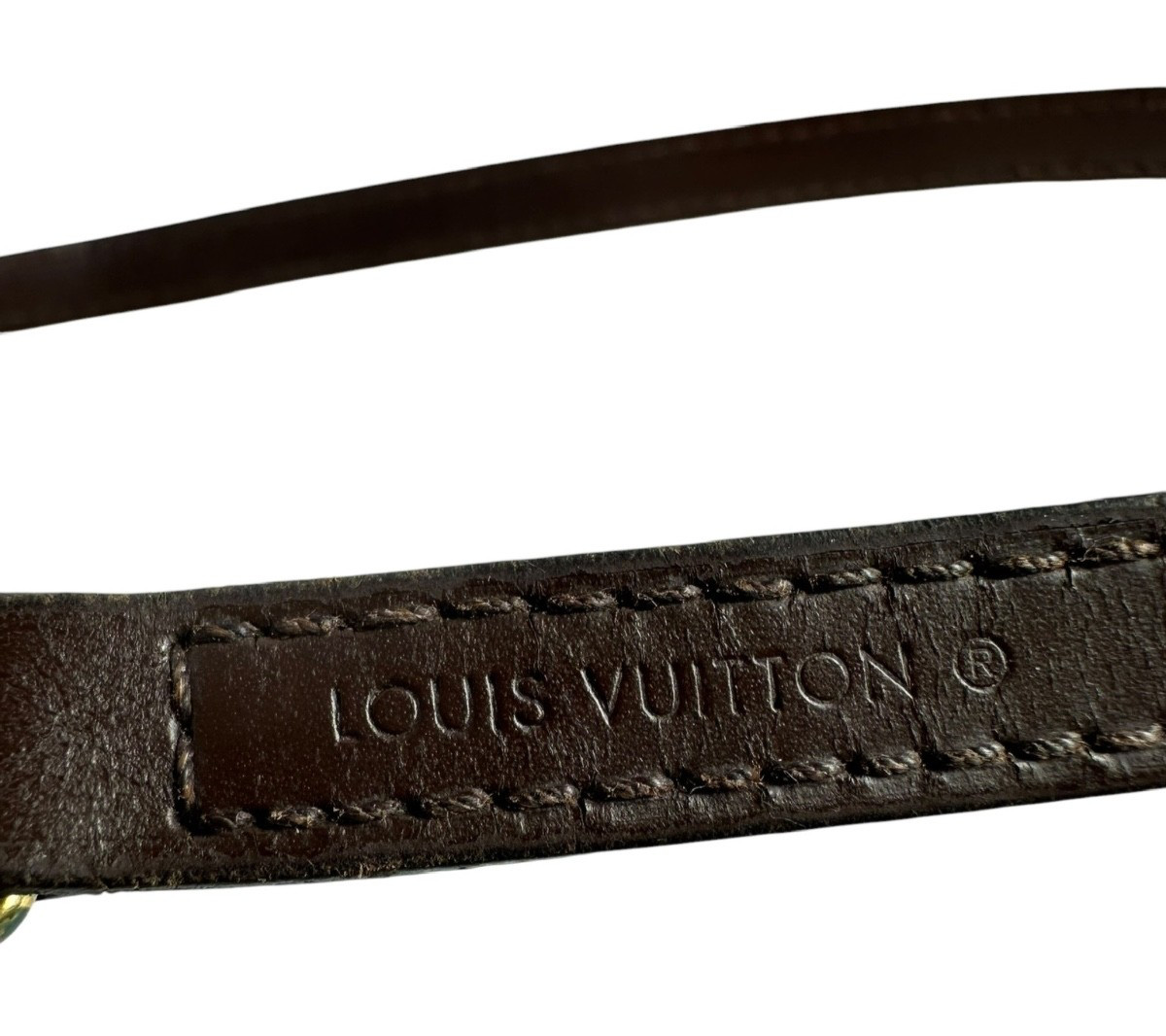 Vintage LOUIS VUITTON Damier Ebene Pochette Accessoires Shoulder Bag Crossbody