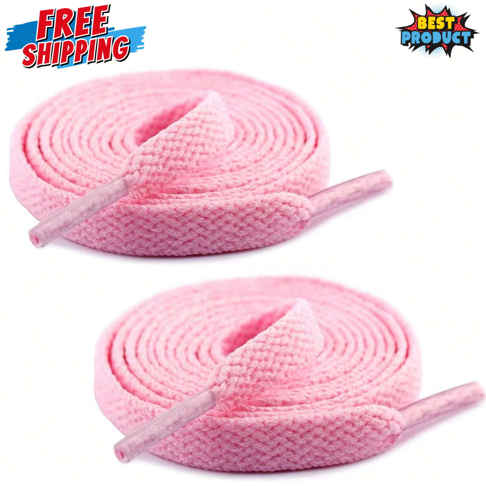 1PAIR FLAT REPLACEMENT SHOELACES FLAT SHOE LACES FOR JORDANS SB DUNK 30 COLOURS