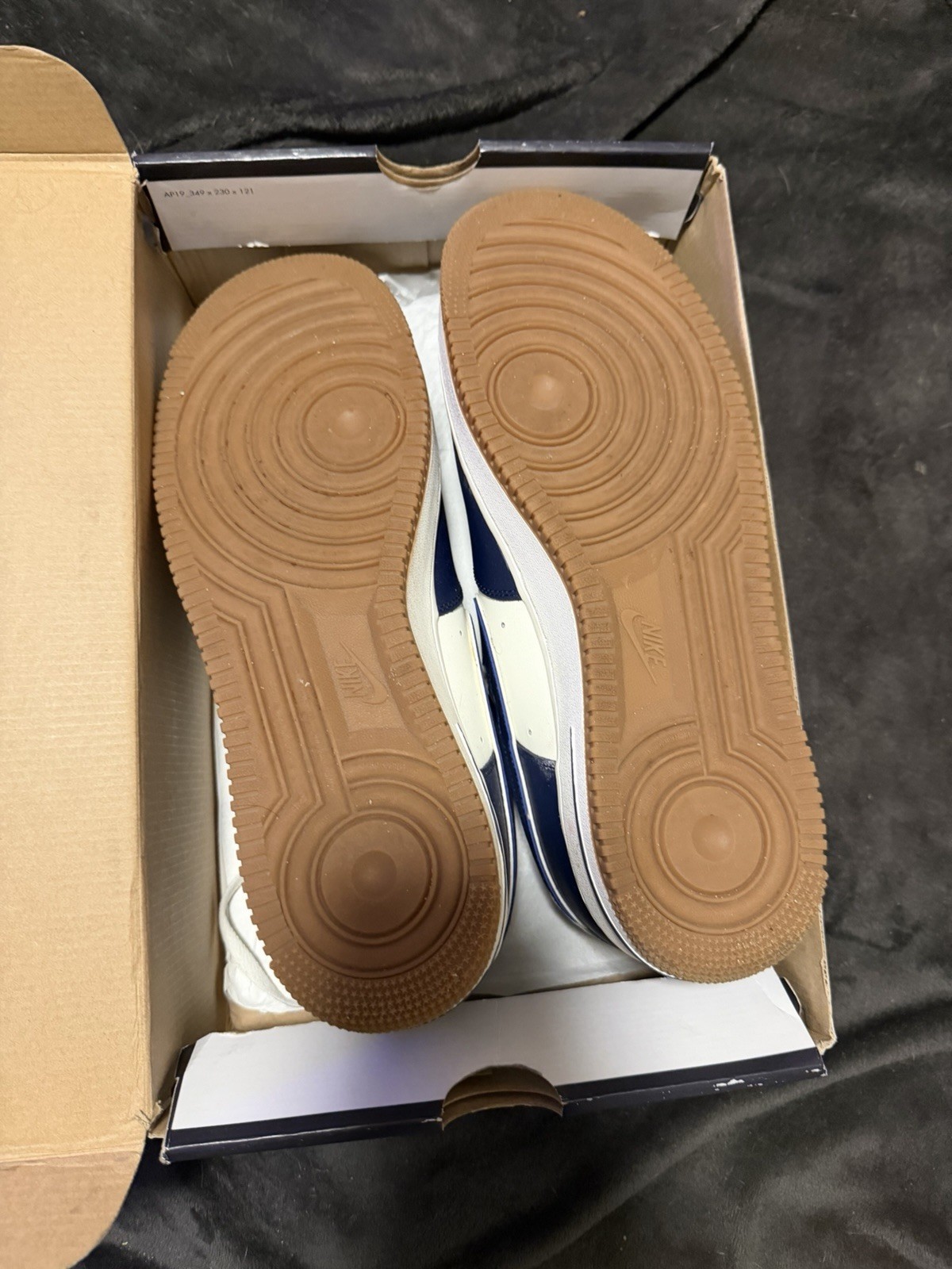 Air Force 1 07 LV8 Size 12 Sail/midnight Navy