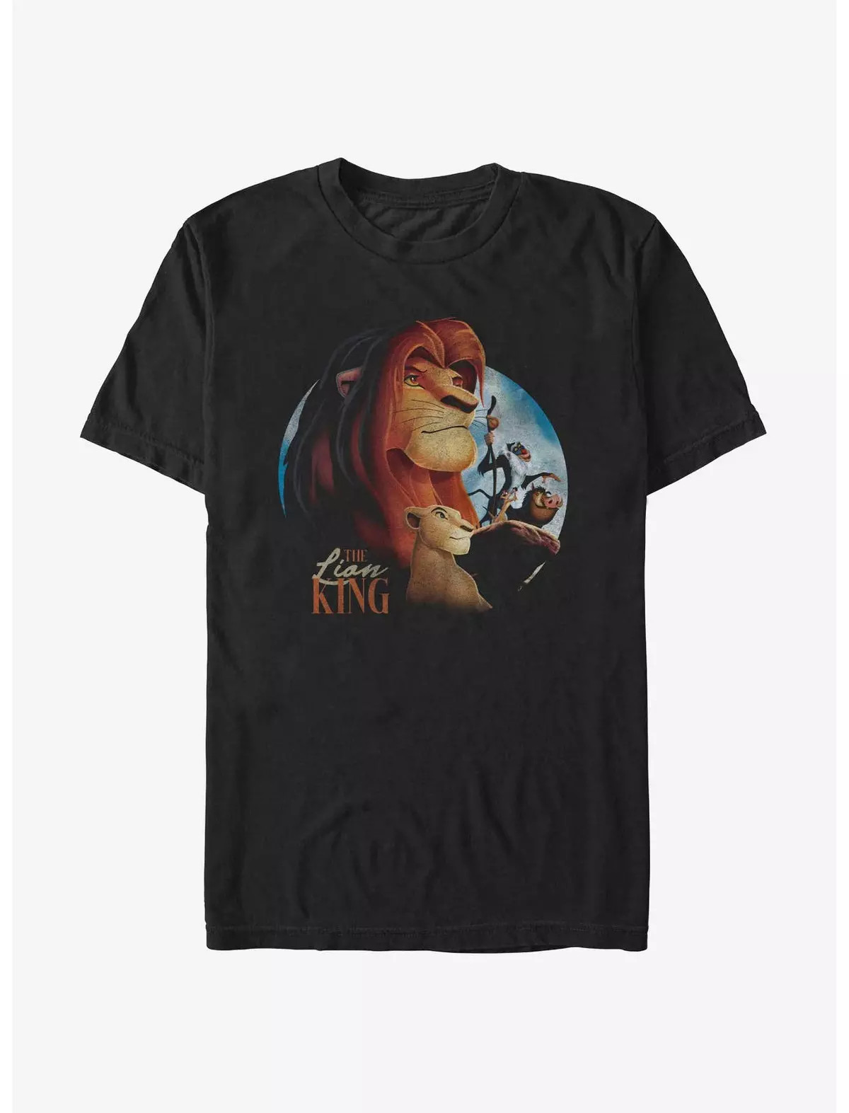 Disney The Lion King Night Lion Garment DyeT-Shirt Size S – 5XL Gift For Friends