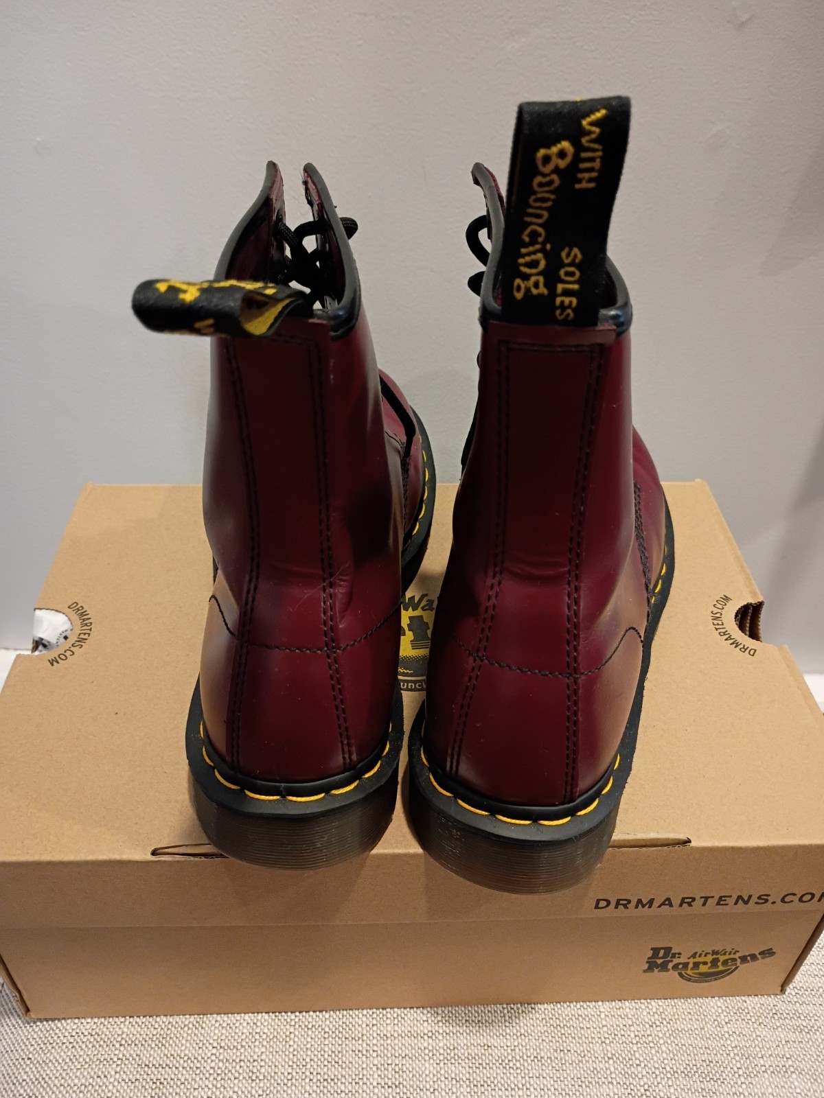 Dr. Martens 1460 Smooth Leather Lace Up Boot