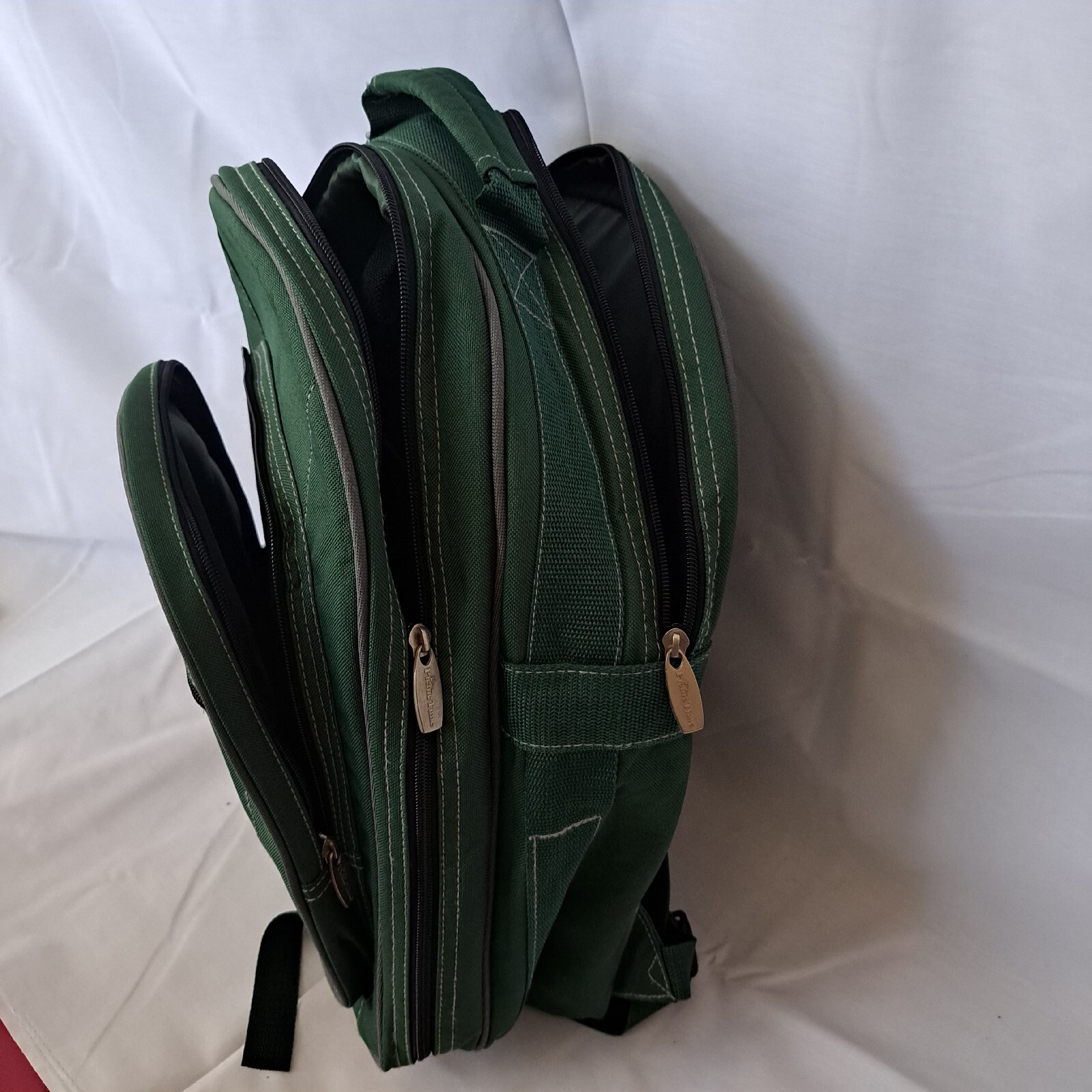 Green Backpack, Approx 7in Thick x 17in Tall x 13.5 In wide, New