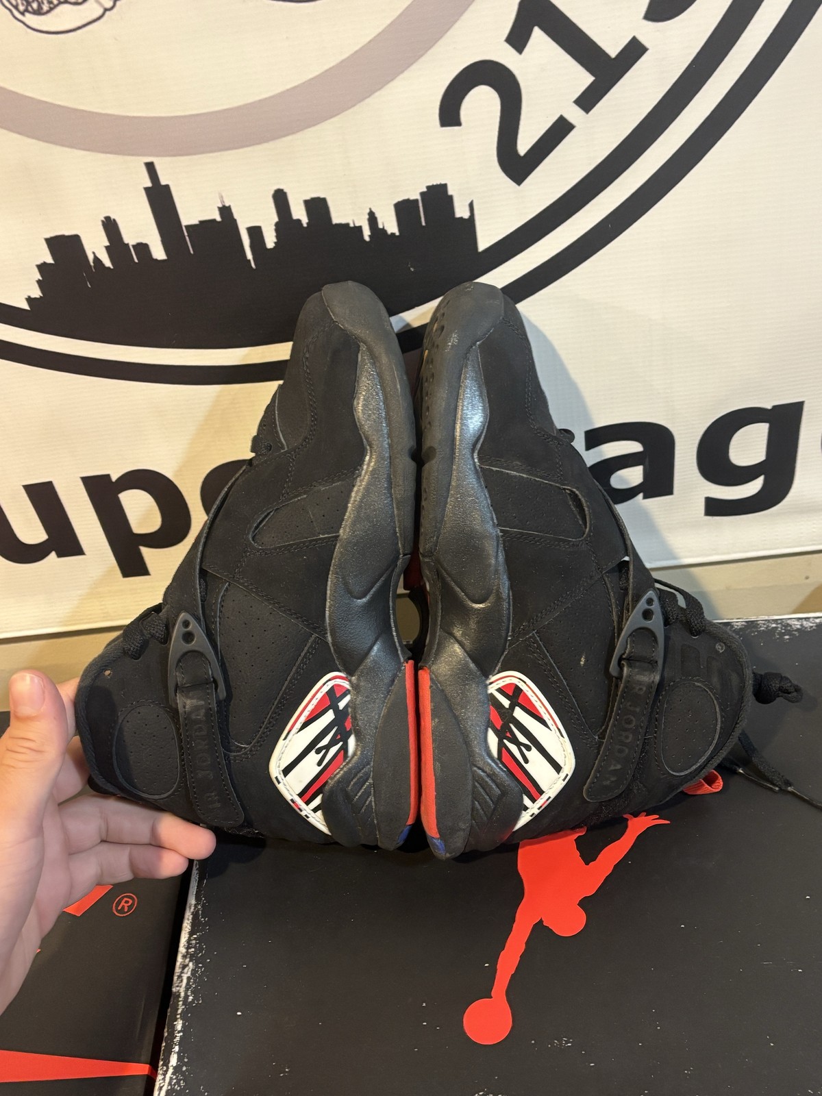 Size 5.5Y – Jordan 8 Retro Playoffs (2023) (GS) – Pre-Owned