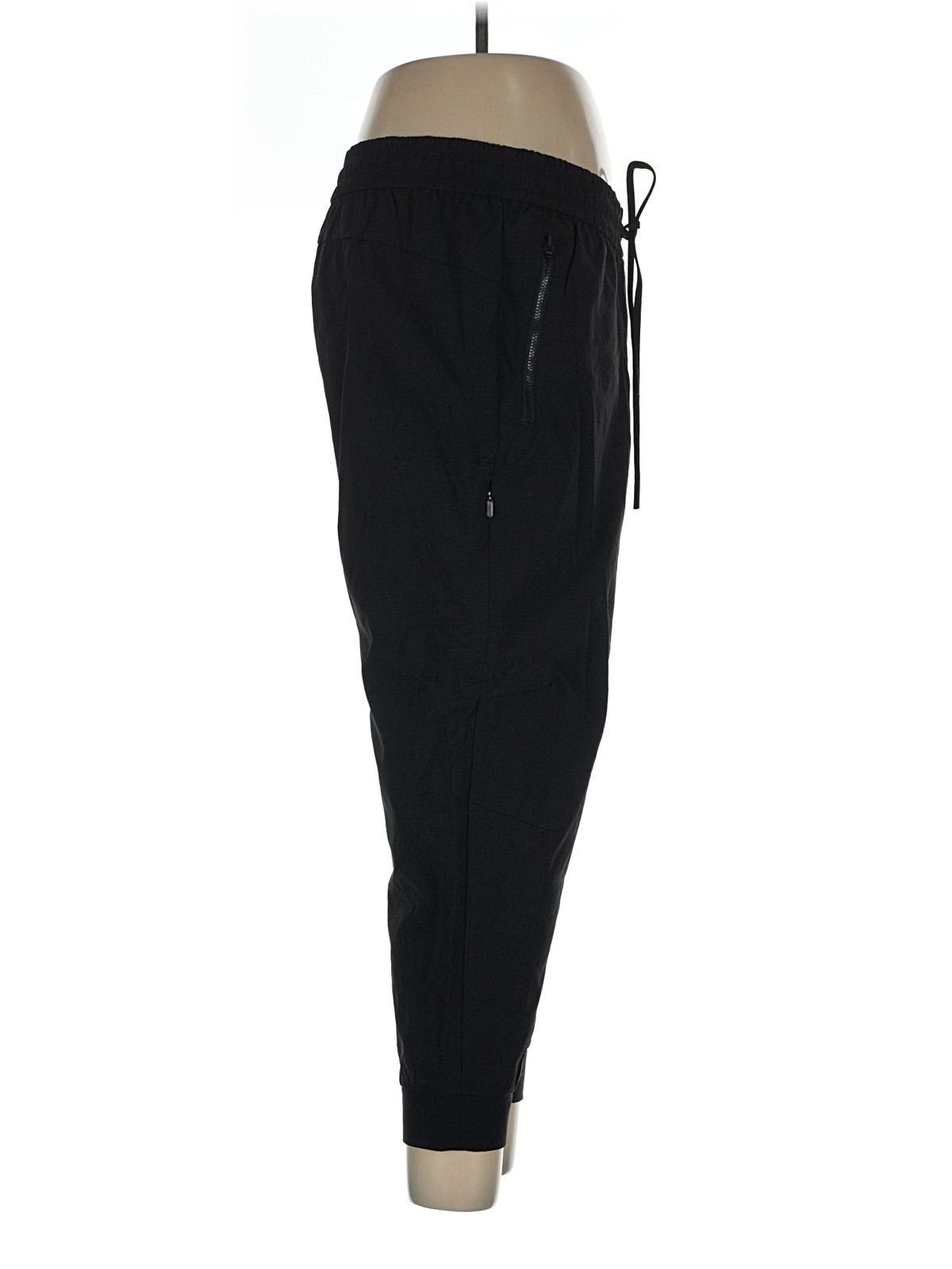 Athleta Women Black Track Pants L