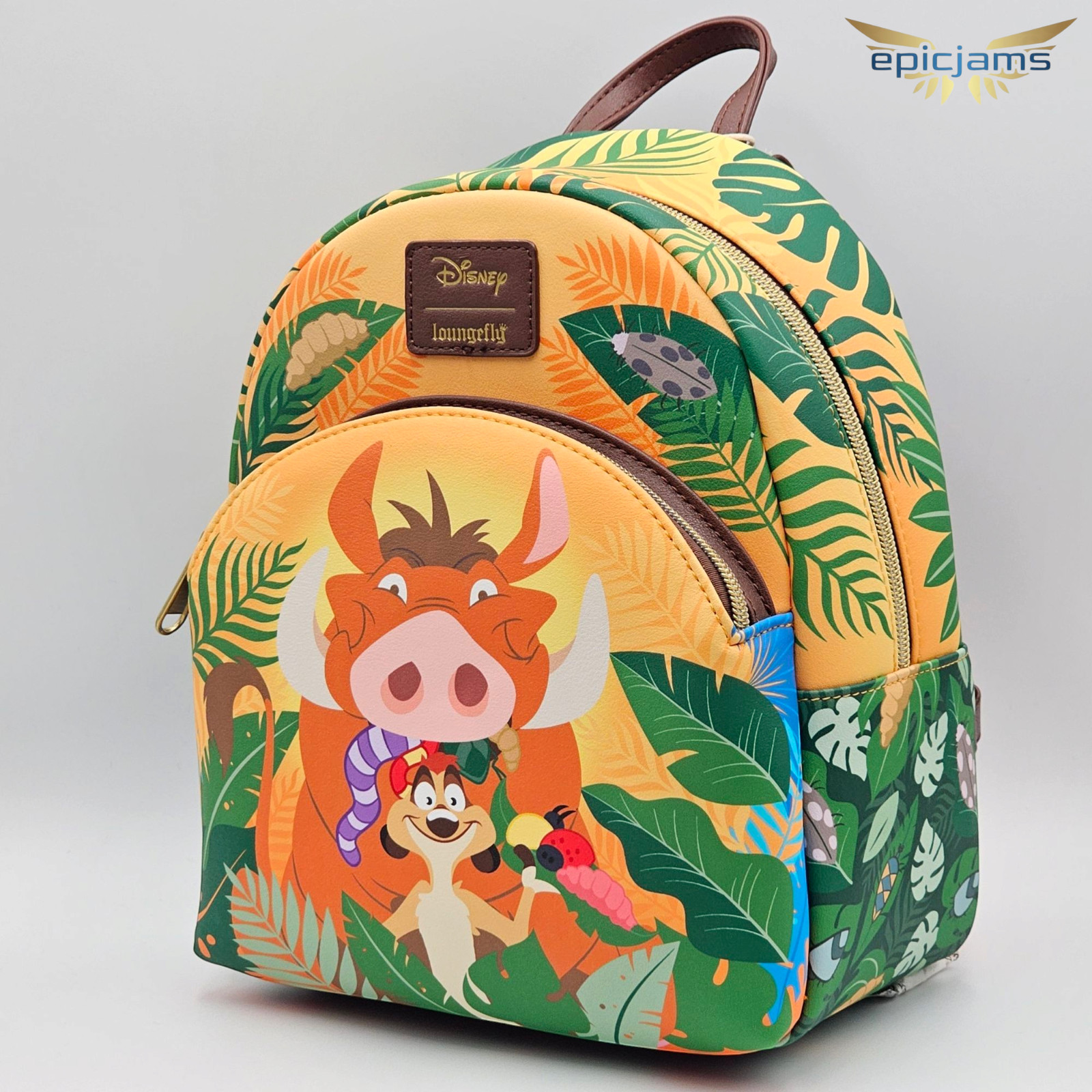Loungefly Disney The Lion King Timon & Pumbaa Mini Backpack
