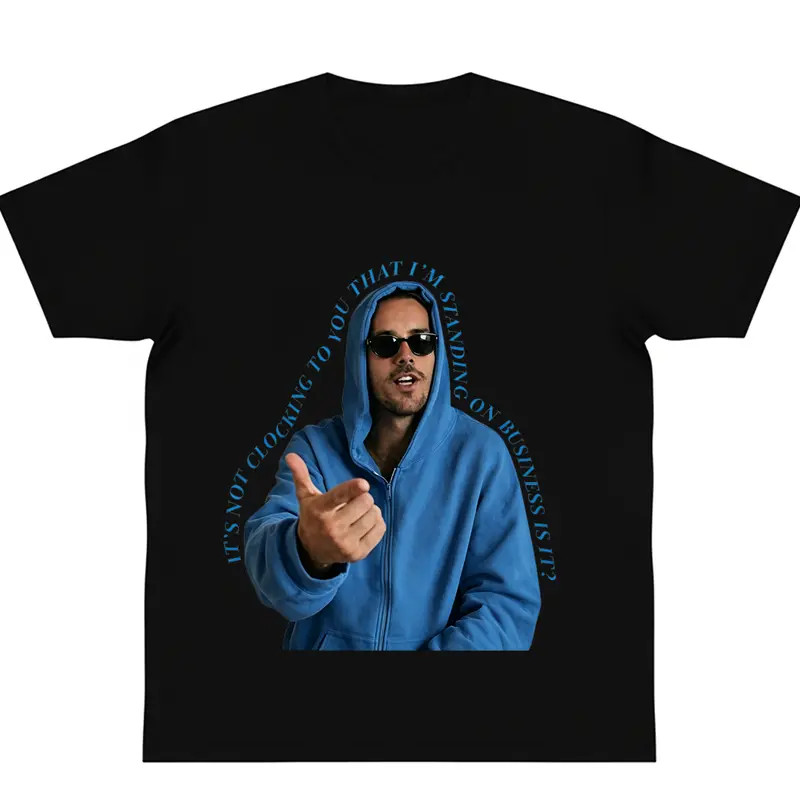 Not Clocking To You Belieber Vintage Graphic Streetwear T Shirt Tee
