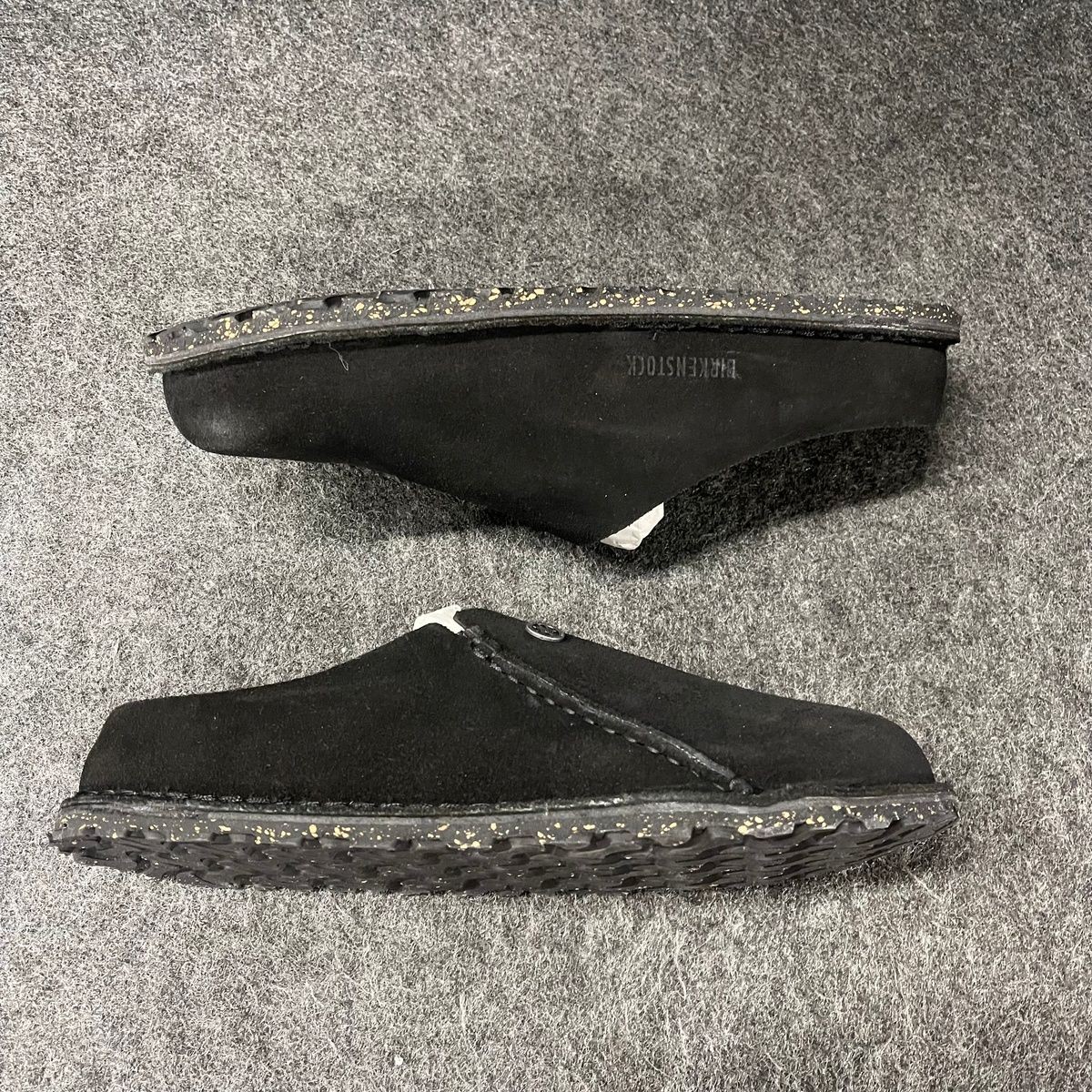 BIRKENSTOCK Zermatt Premium Suede Slipper Men’s Size US 10 Black