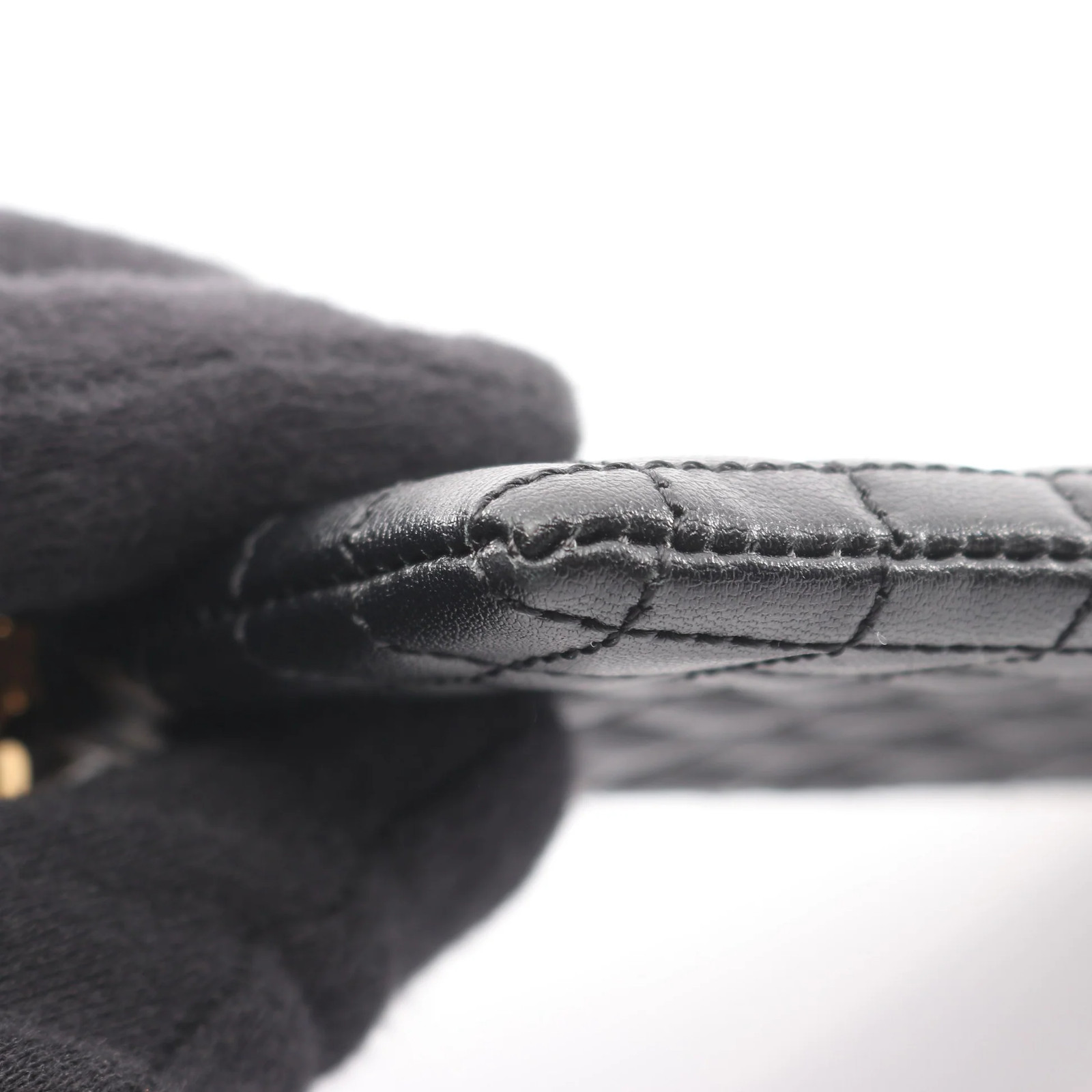 【Wallet】CELINE Coin & Card Pouch C Charm Case Leather Black Celine From Japan