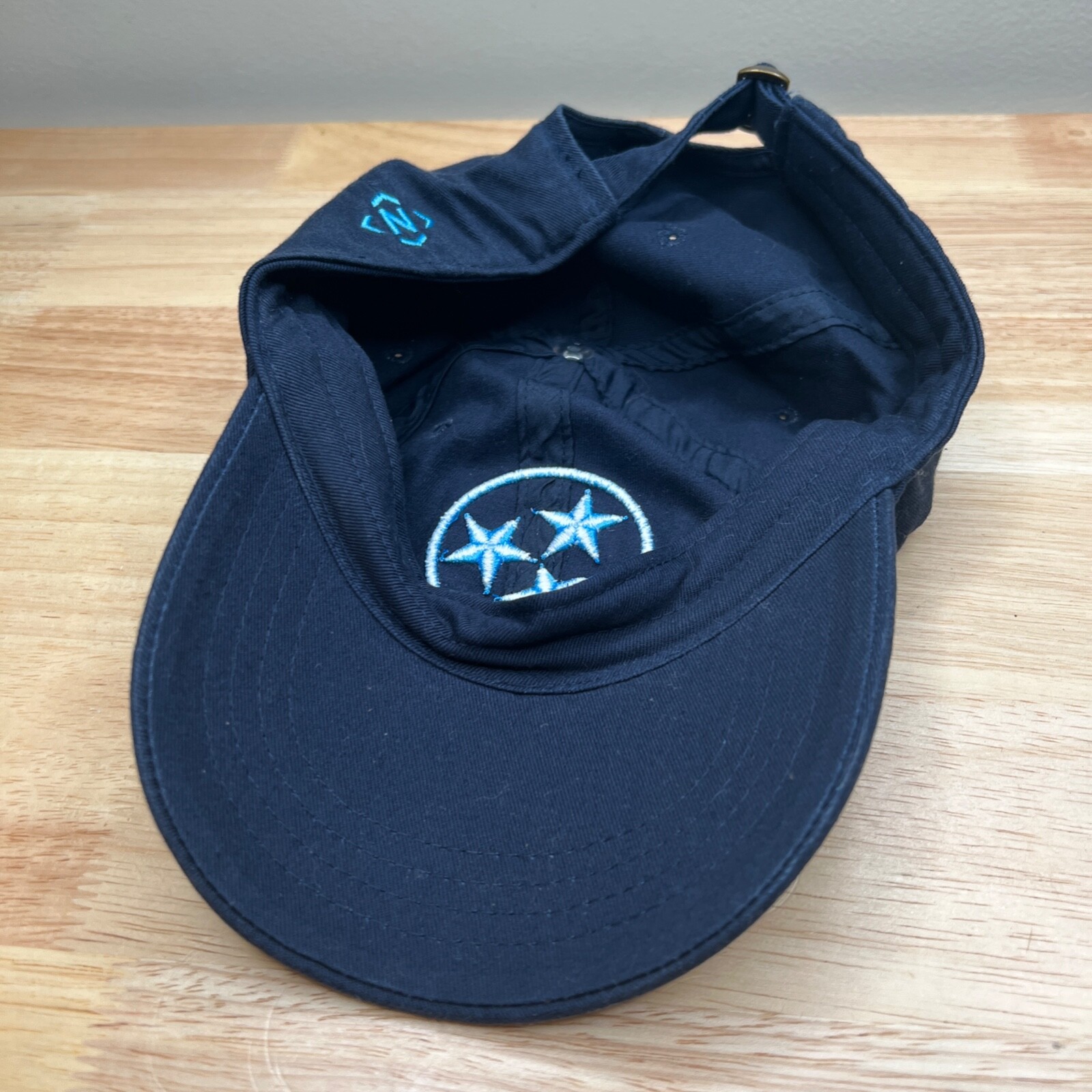 3 Star Hat Mens Adjustable Blue Strap Baseball Cap Dad Party Sports American