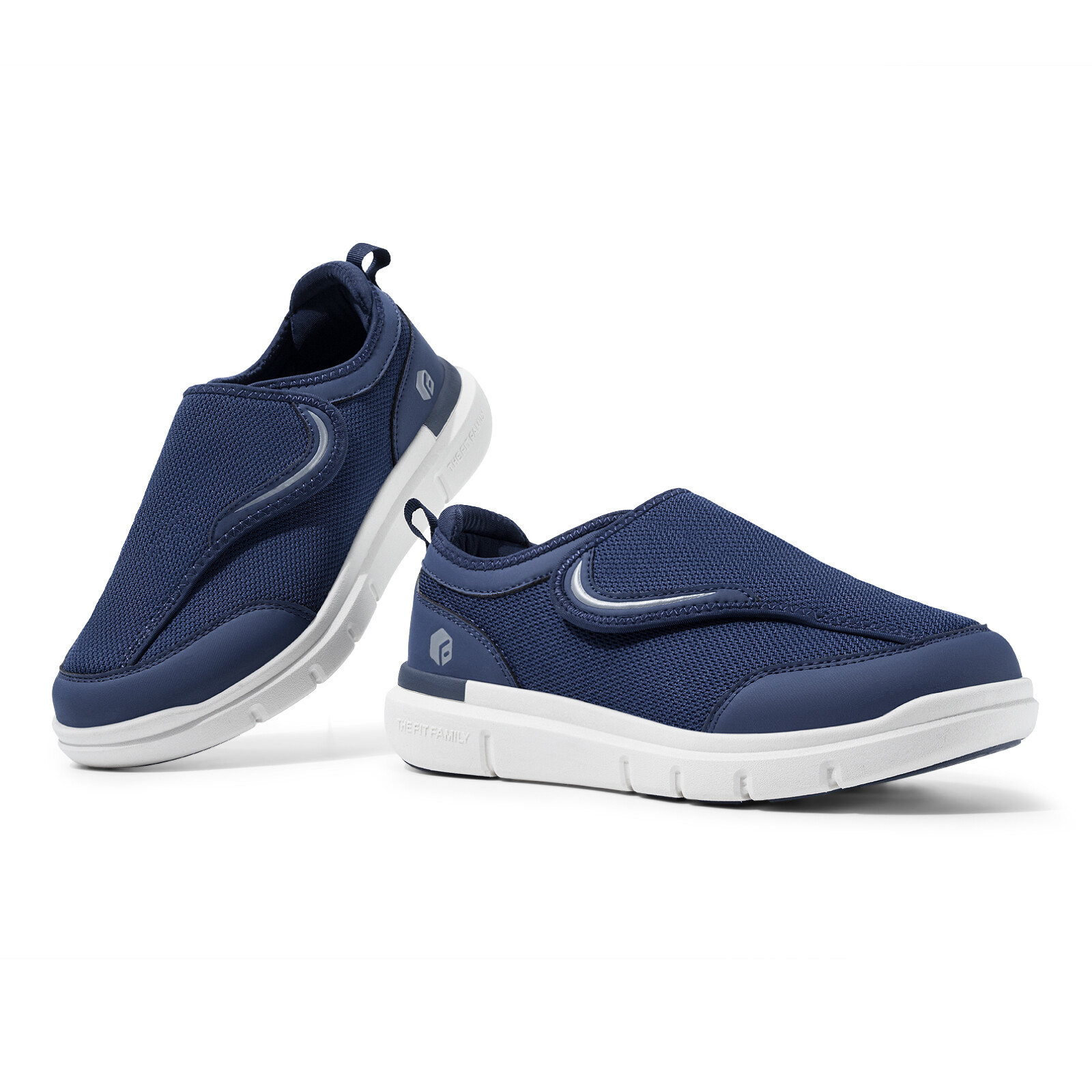FitVille Diabetic Shoes for Men Wide Width for Swollen Feet Comfort Adjustable