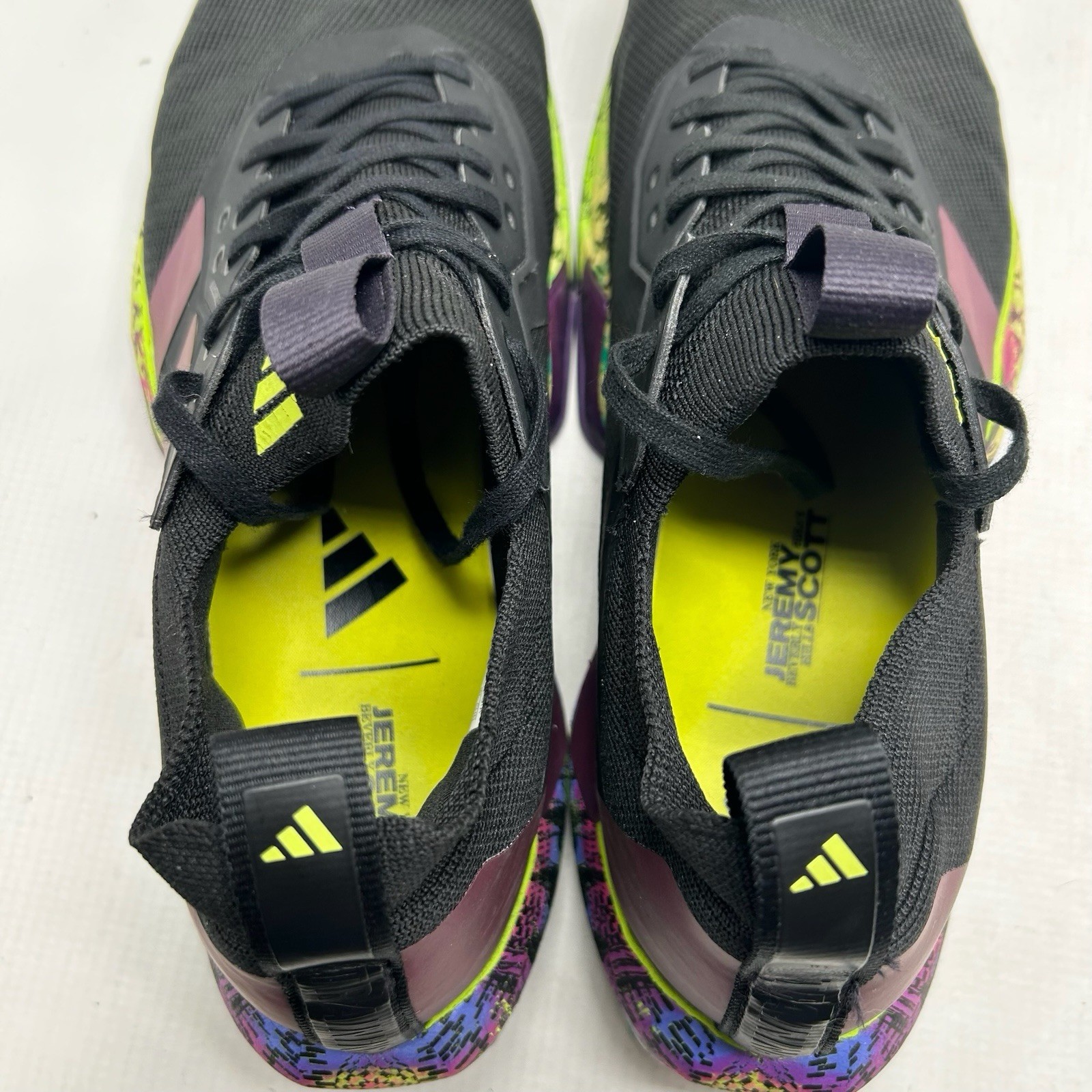 Adidas Jeremy Scott X Adidas Rapidmove Adv 2 Pride Men’s Size 11 US Black JR6401