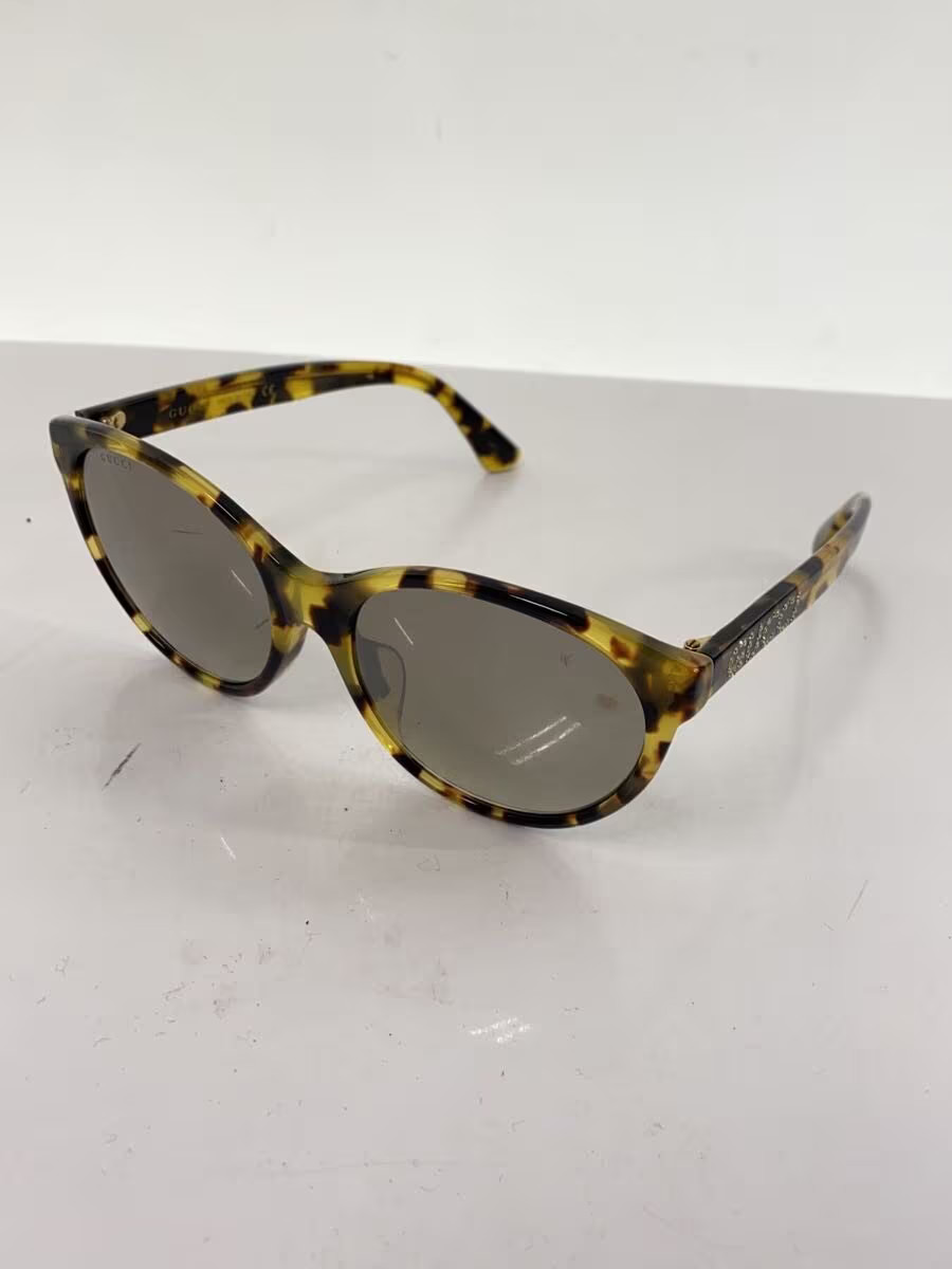 GUCCI Sunglasses Wellington Plastic BRW SLV Men GG0419SA
