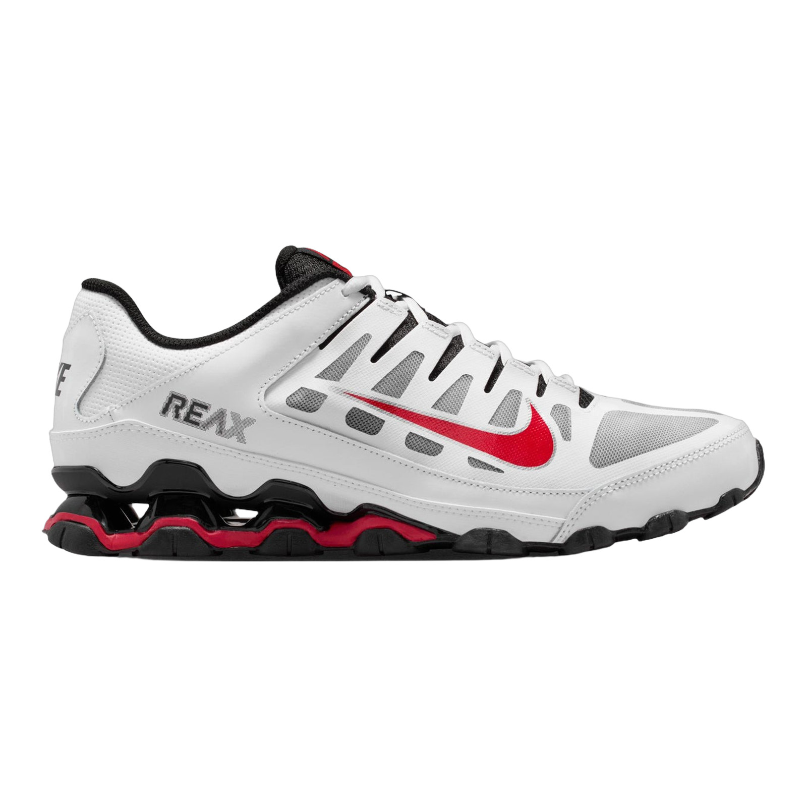 NIKE REAX 8 TR White Gym Black Mens Size 8-14 Casual Shoes 621716-109