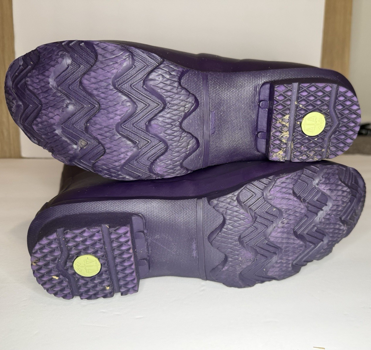 Hunter Women’s Field Huntress Rain Boots US 9 Dark Purple Waterproof