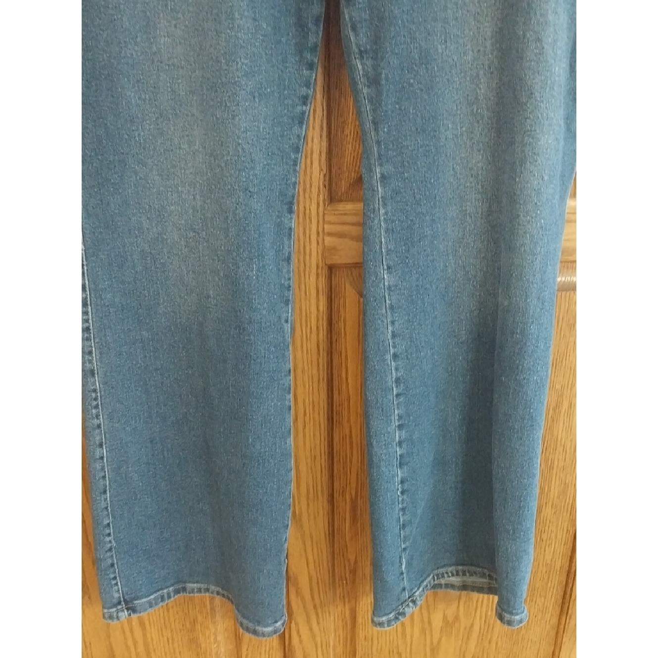 Bootcut NWT Extended Tab Denim Jeans Size 16 Dk Wash 2-Button Zip Fly Y2K Retro