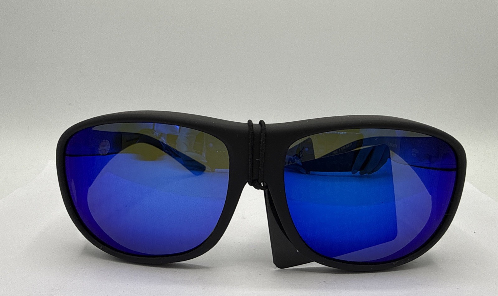 Cocoons C302M Pilot Black Polarized Blue Mirrored Fitover Flex2Fit Glasses NIB