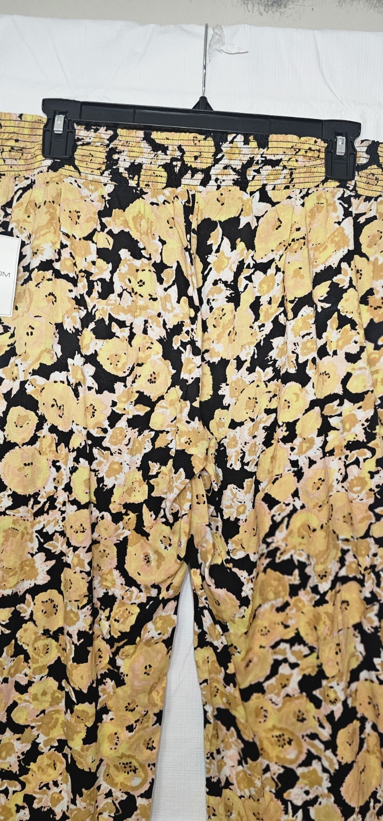 Volcom Flare Pants Women’s Large Yellow Black From The Block New