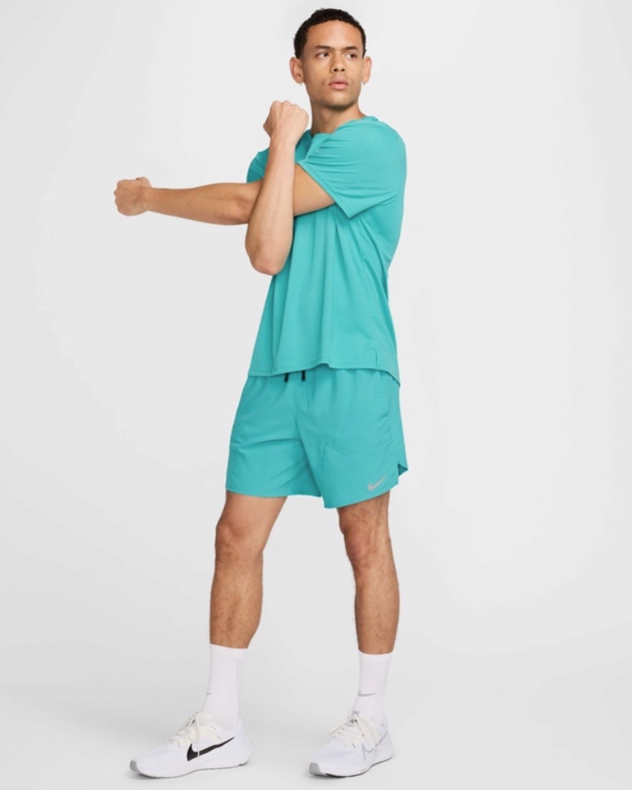 Nike Stride Dri-FIT 7″ 2 in 1 Running Shorts Blue DM4759-345 Mens Size L