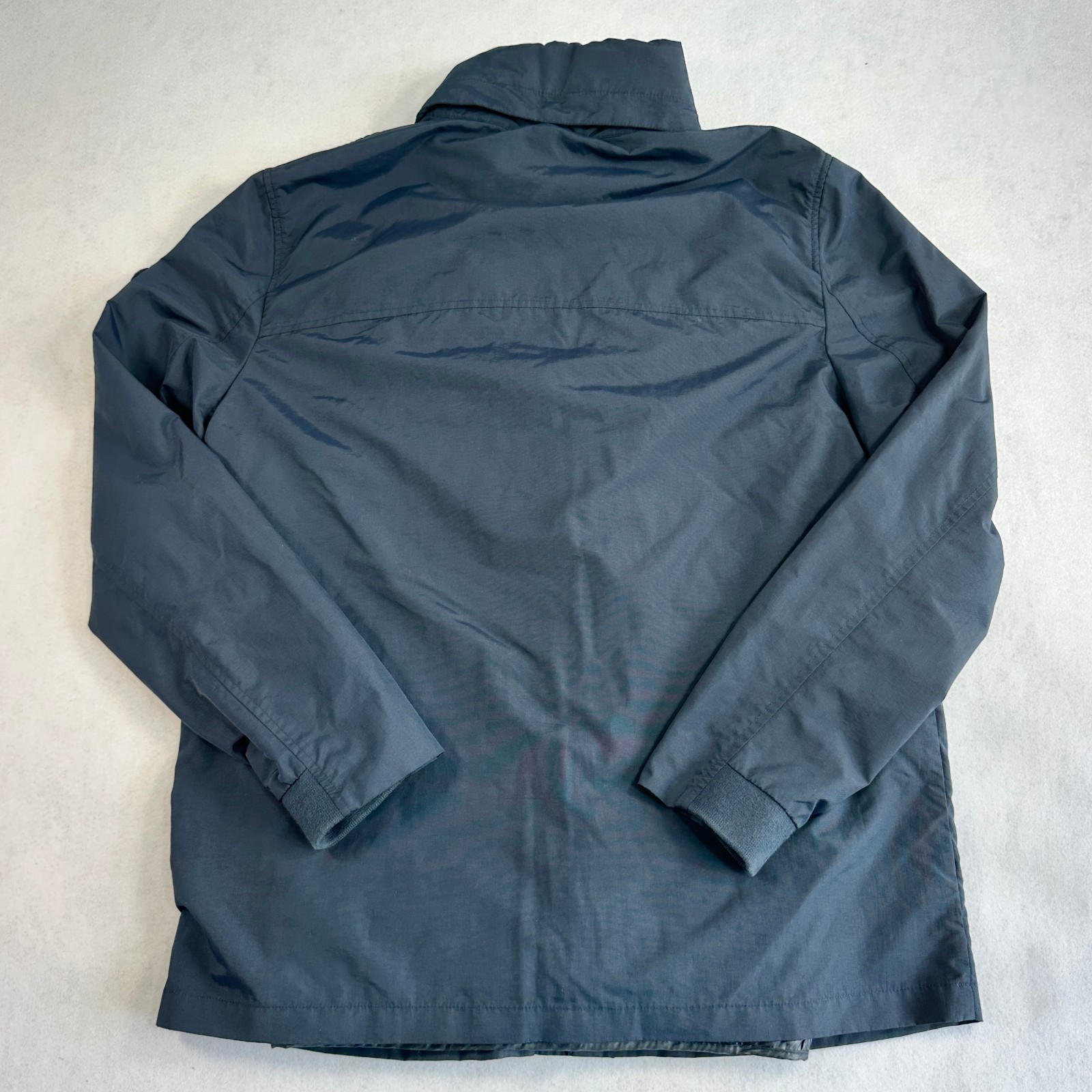 Penguin 2 In 1 Jacket & Detachable Gilet Lining Men’s XL Blue Hood Windbreaker