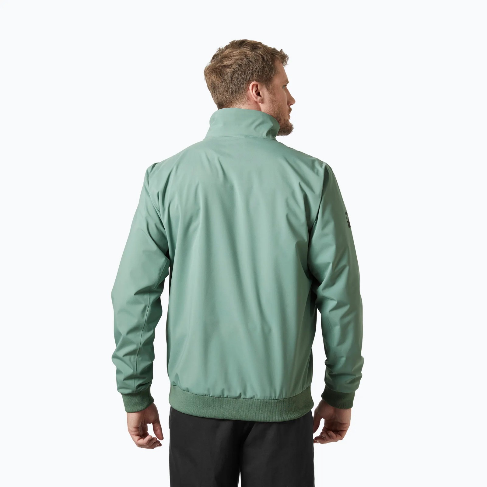 NWT Helly Hansen Men’s HP Racing Bomber Jacket Windbreaker, Cactus Green, Large