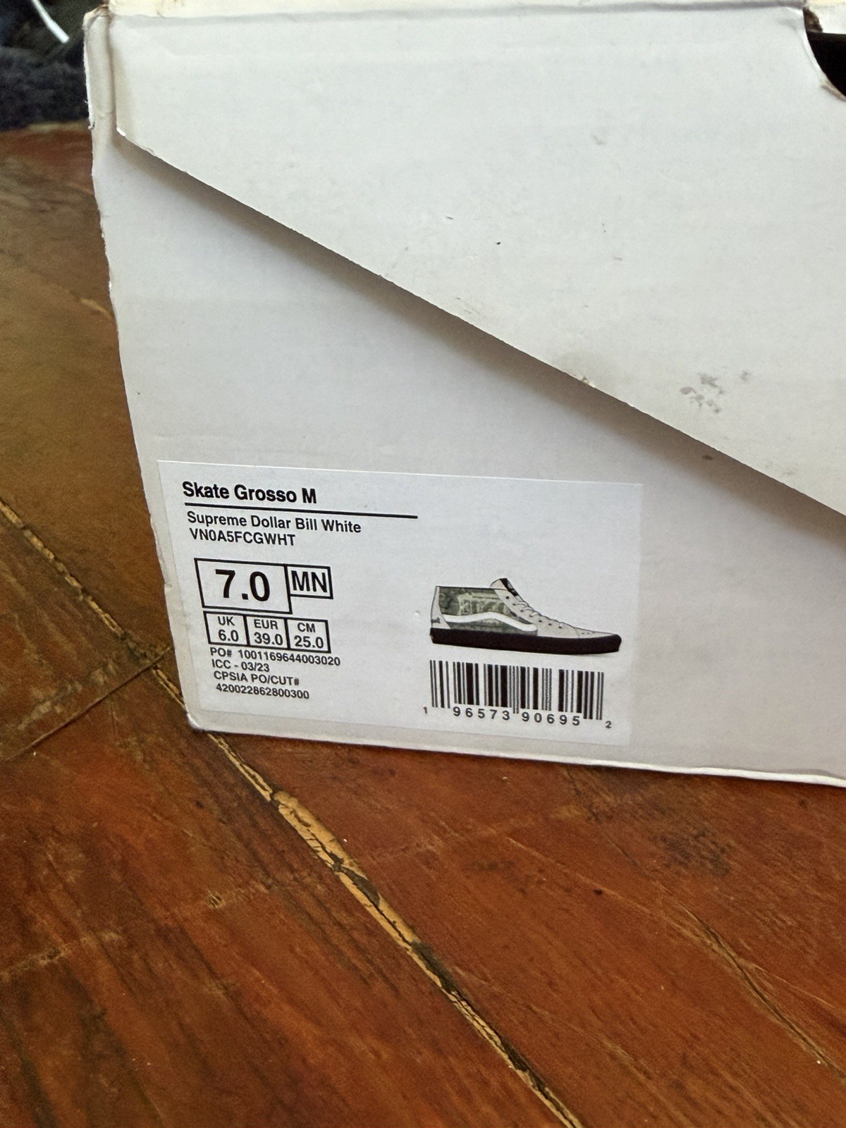 VANS Supreme Skate Grosso