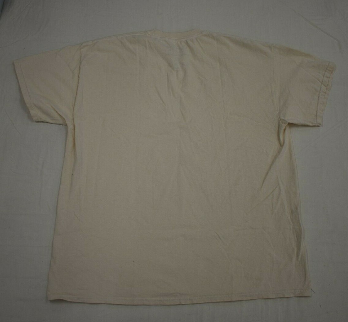 Lyrics By Lennon & McCartney Womens Ob-La-Di, Ob-La-Da Tan Shirt New S/M, M/L