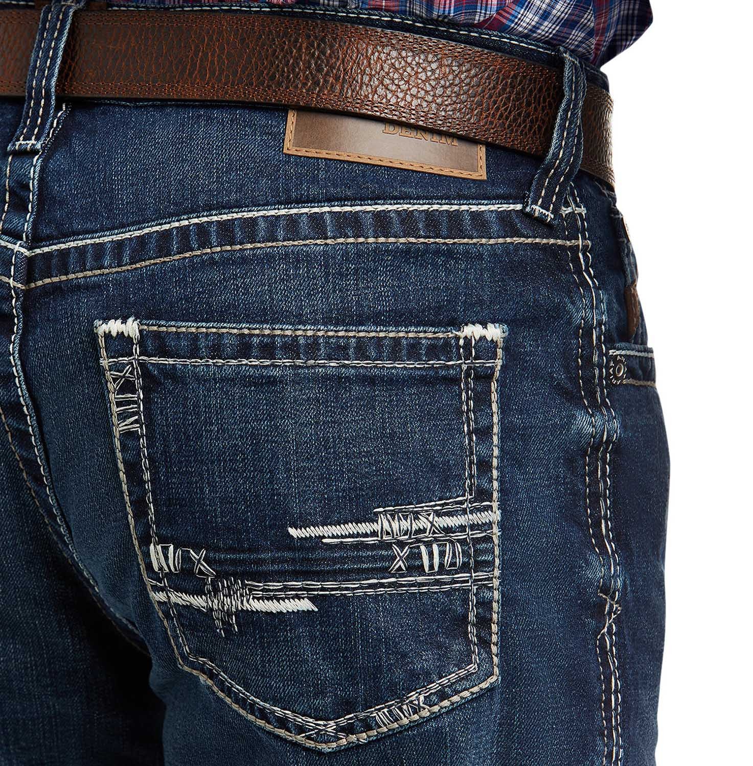 Ariat Men’s M4 Low Rise Stretch Adkins Boot Cut Jean