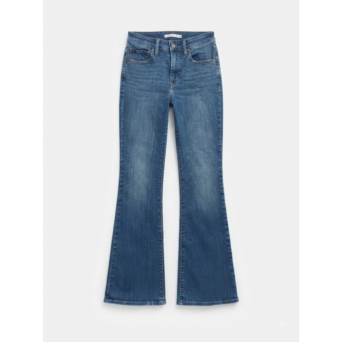 Levi’s 726 High Rise Flare Jeans Women 25 Blue Denim Vintage Y2K Retro Boho