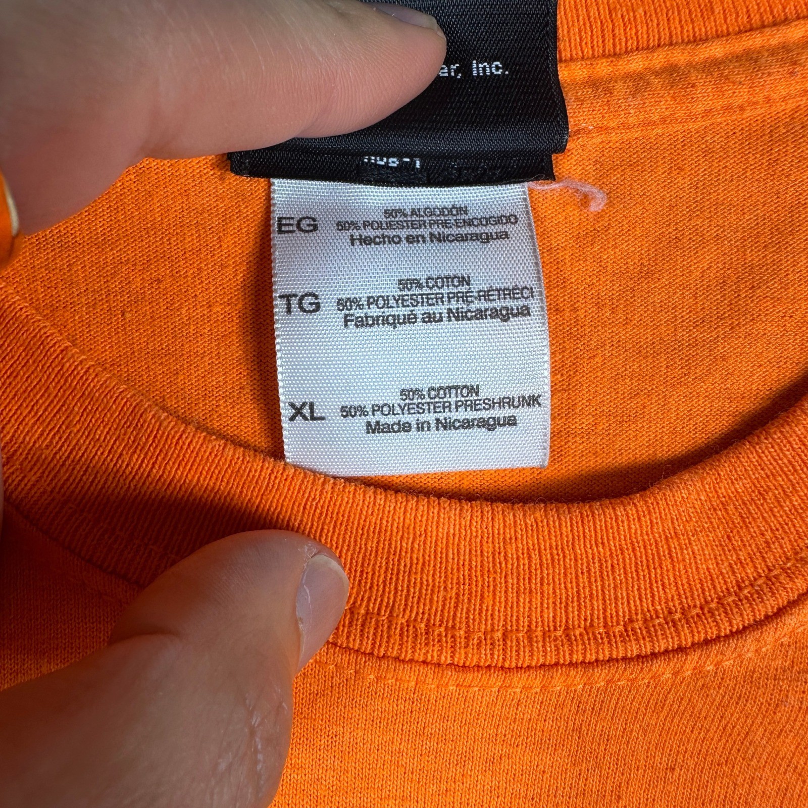 Harley-Davidson Ride To Freedom 2014 Quantico VA Orange Graphic T-Shirt Mens XL