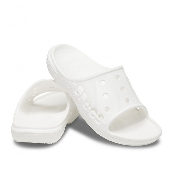 Crocs Unisex White Baya Slide Sandal Various Sizes