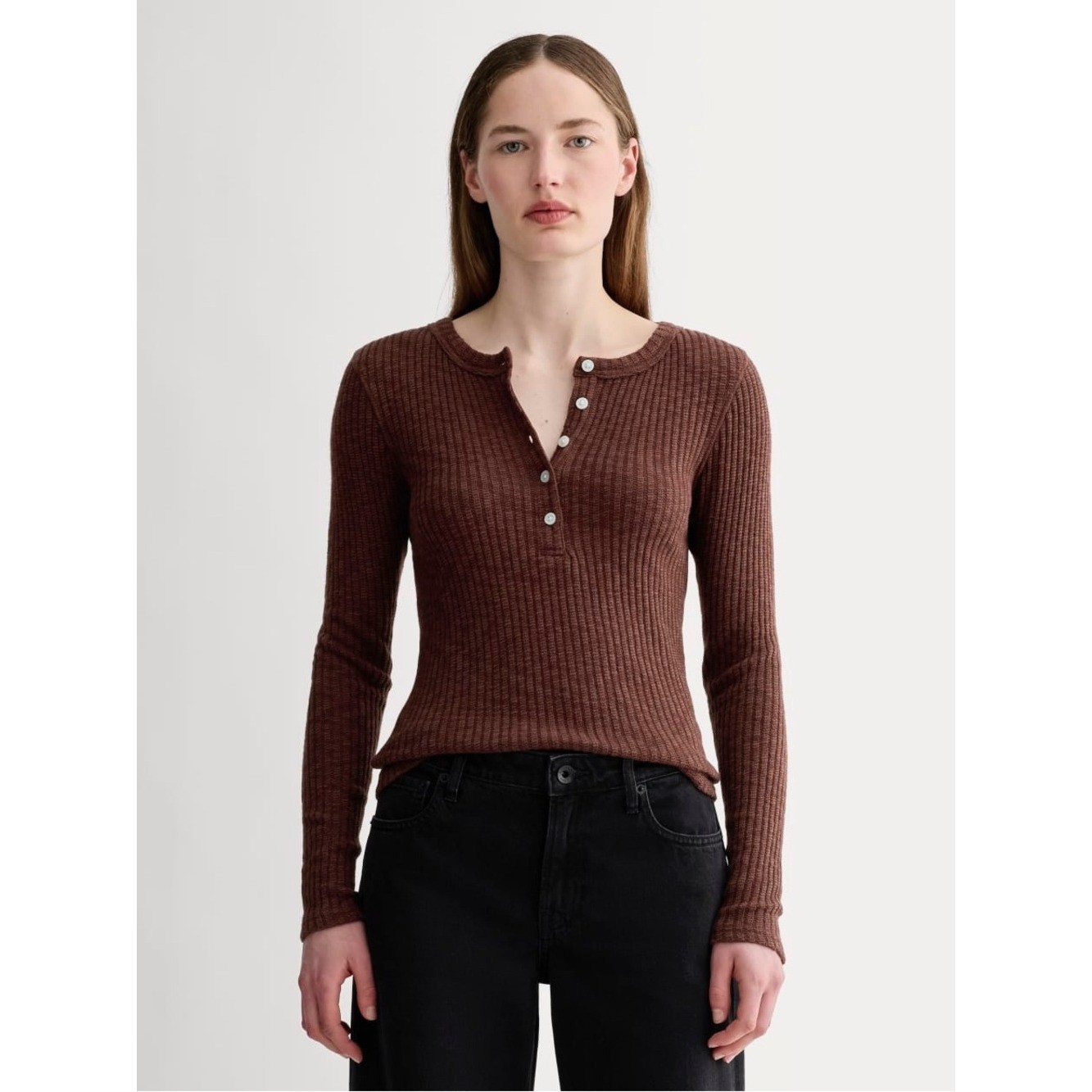 Everlane THE COZY RIB HENLEY